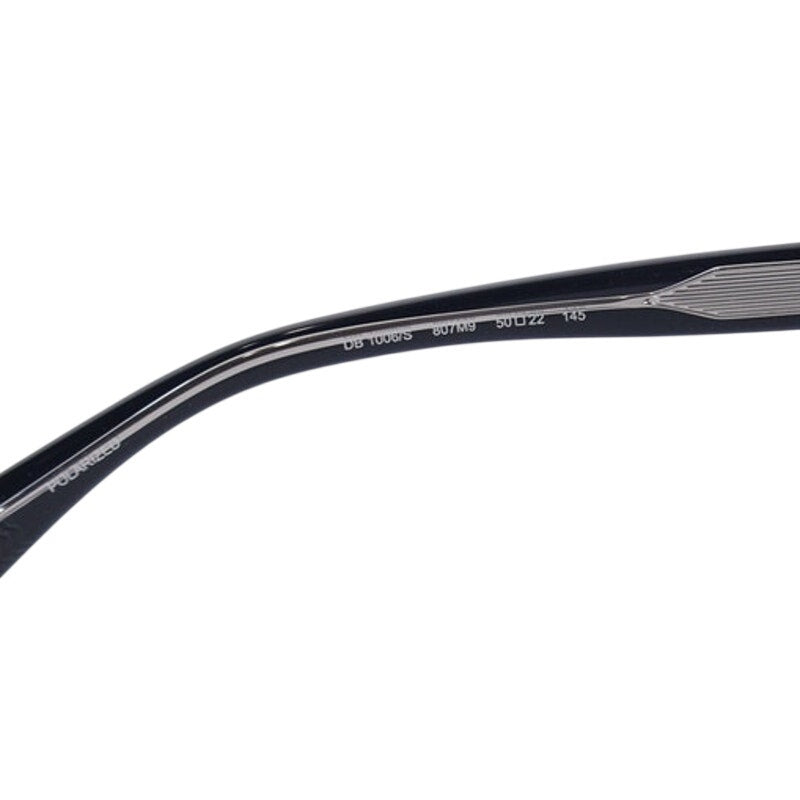 David Beckham Men's Square Polarized Sunglasses - Black / Grey