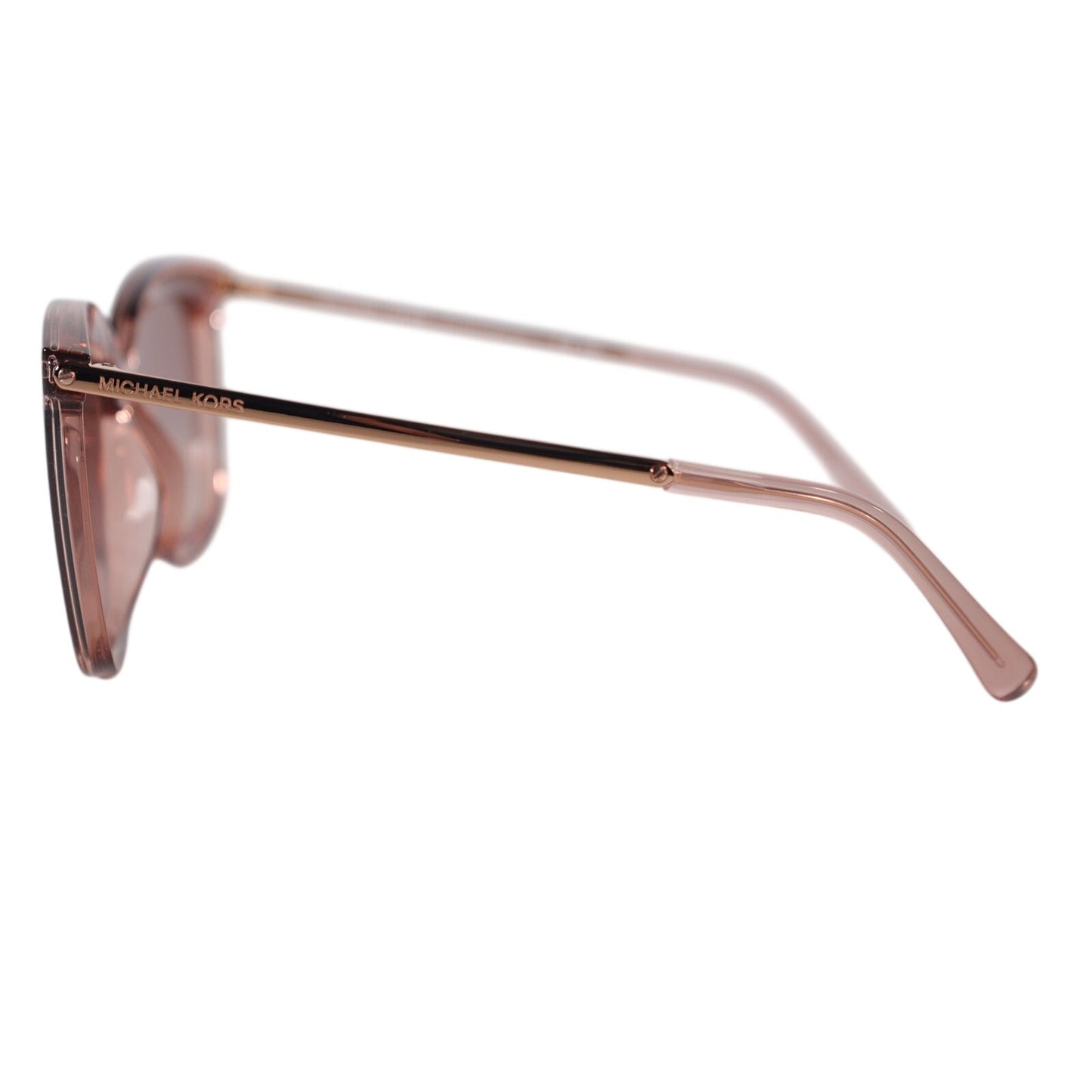 Michael Kors ZERMATT Women's Sunglasses-Transparent Pink / Rose Gold Mirror