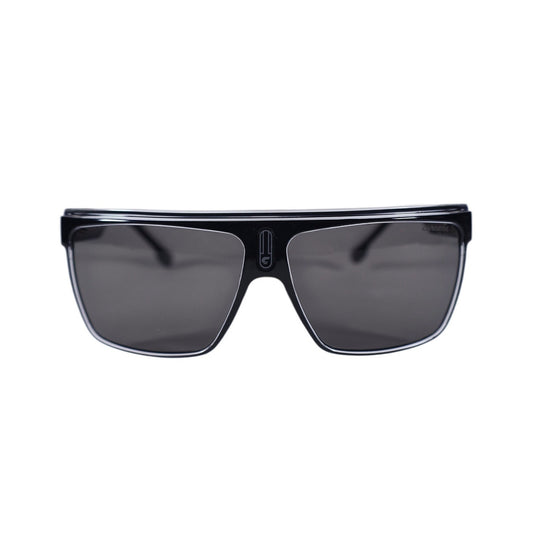 Carrera Men's Square Lightweight Sunglasses - Black Crystal/Grey Polarized