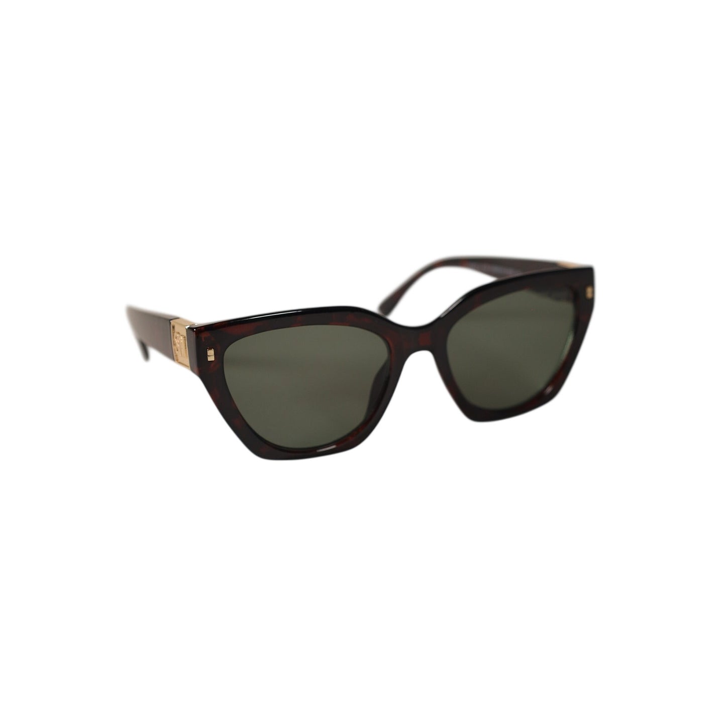 Steve Madden SHAINEY Cat Eye Women's Sunglasses - Dark Tortoise / Green