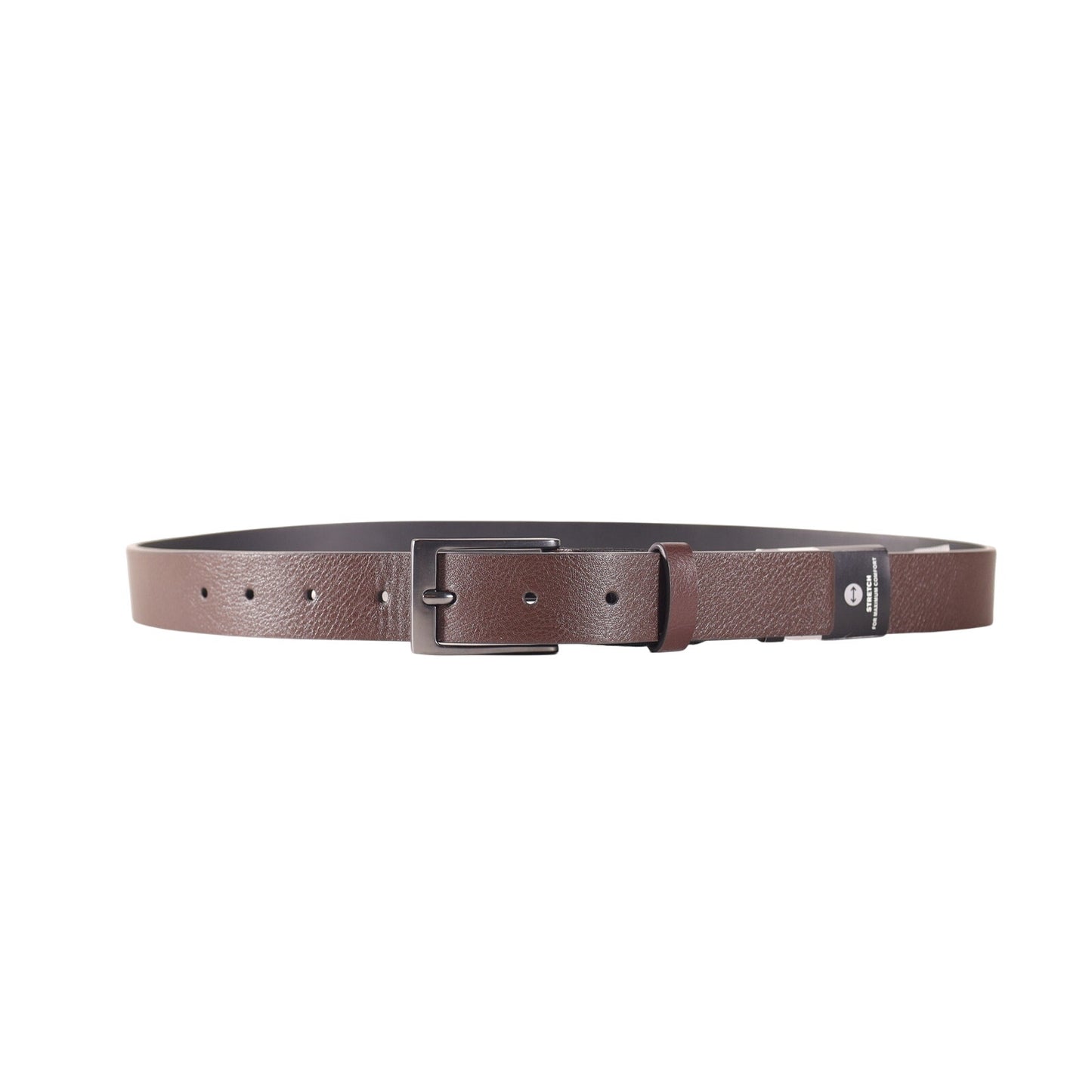 Alfani Alfatech Faux Brown Leather Men's Belt - Size Large 38/40