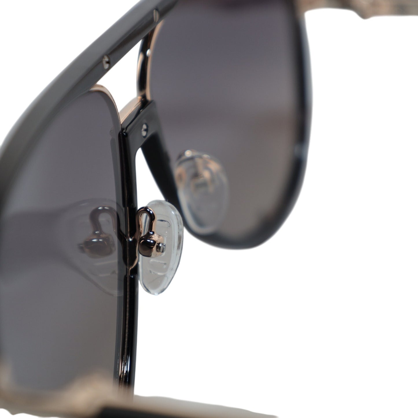 Quay Australia HIGH PROFILE Polarized Sunglasses - Black Gold / Smoke Taupe