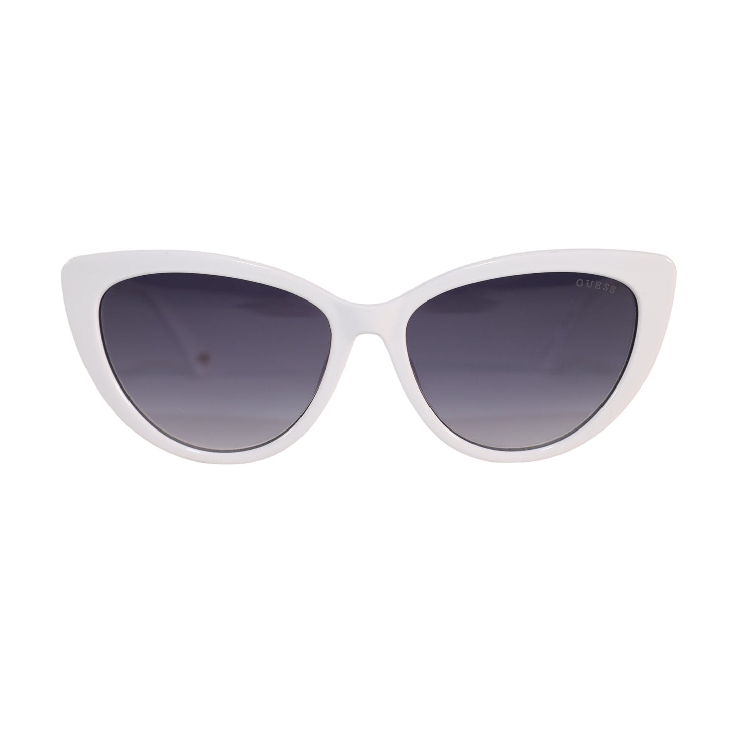 Guess Cat Eye Womens Sunglasses - White/Blue Gradient