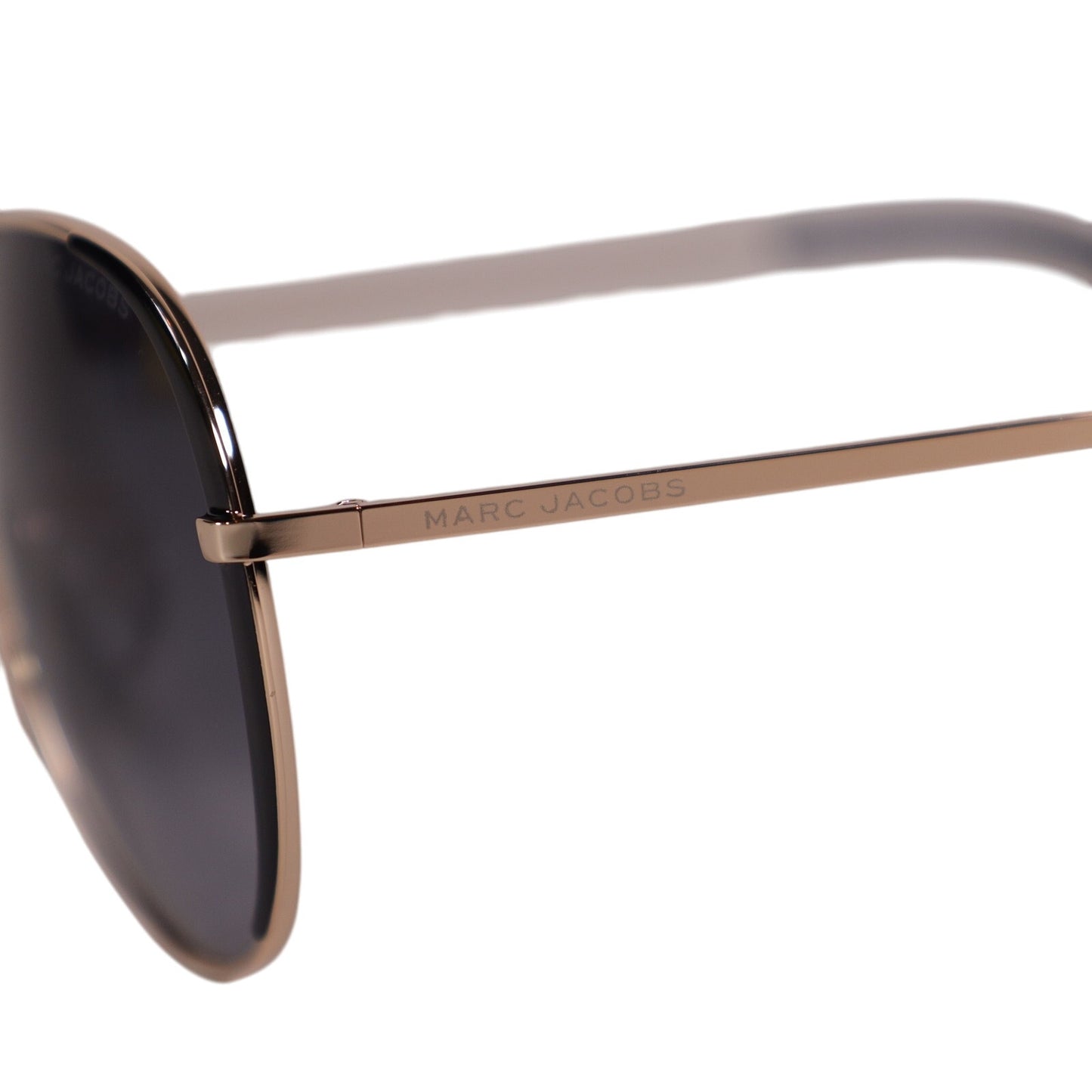 Marc Jacobs Classic Aviator Sunglasses - Gold / Black