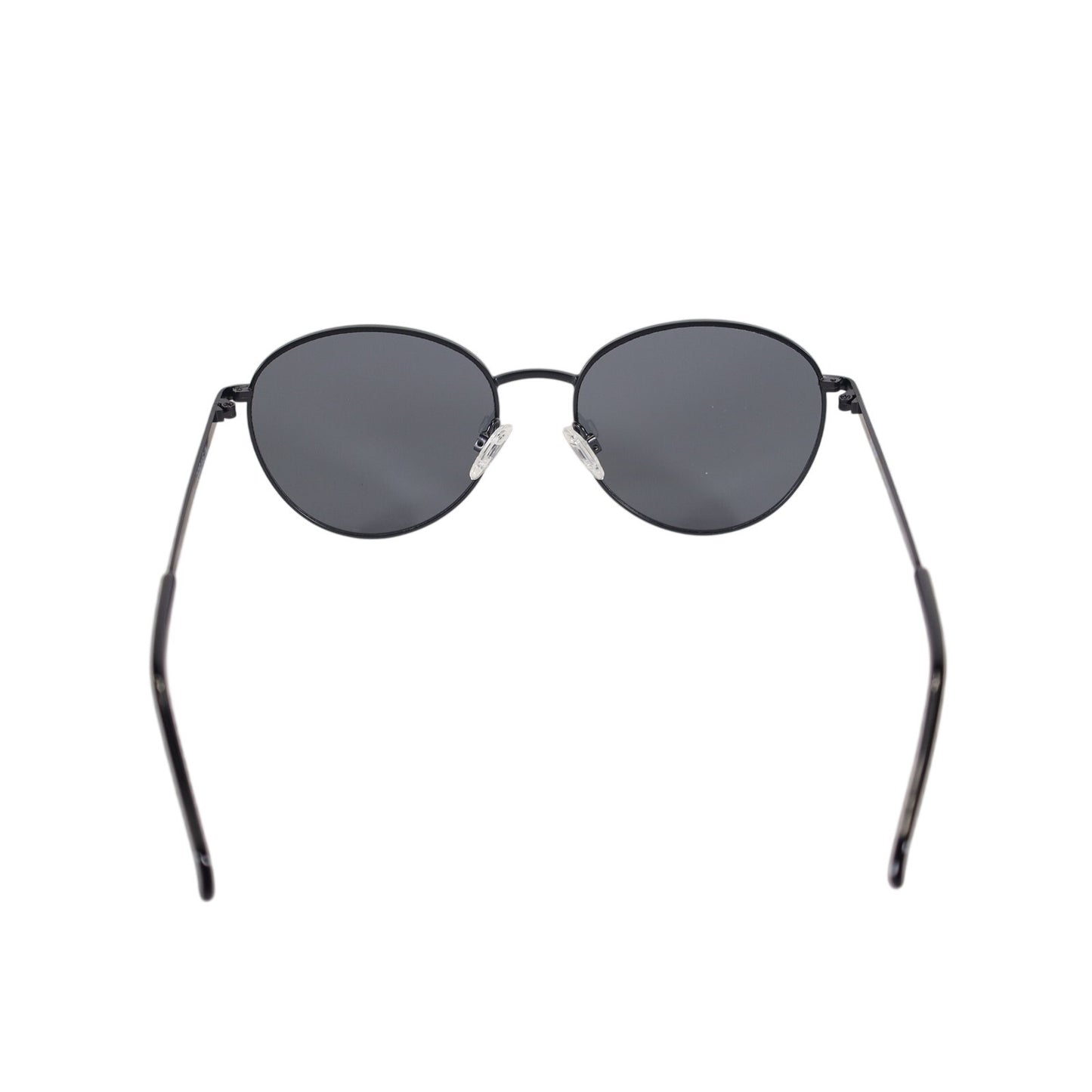 Quay Australia LOOP ME IN Round Oversized Sunglasses – Black / Black