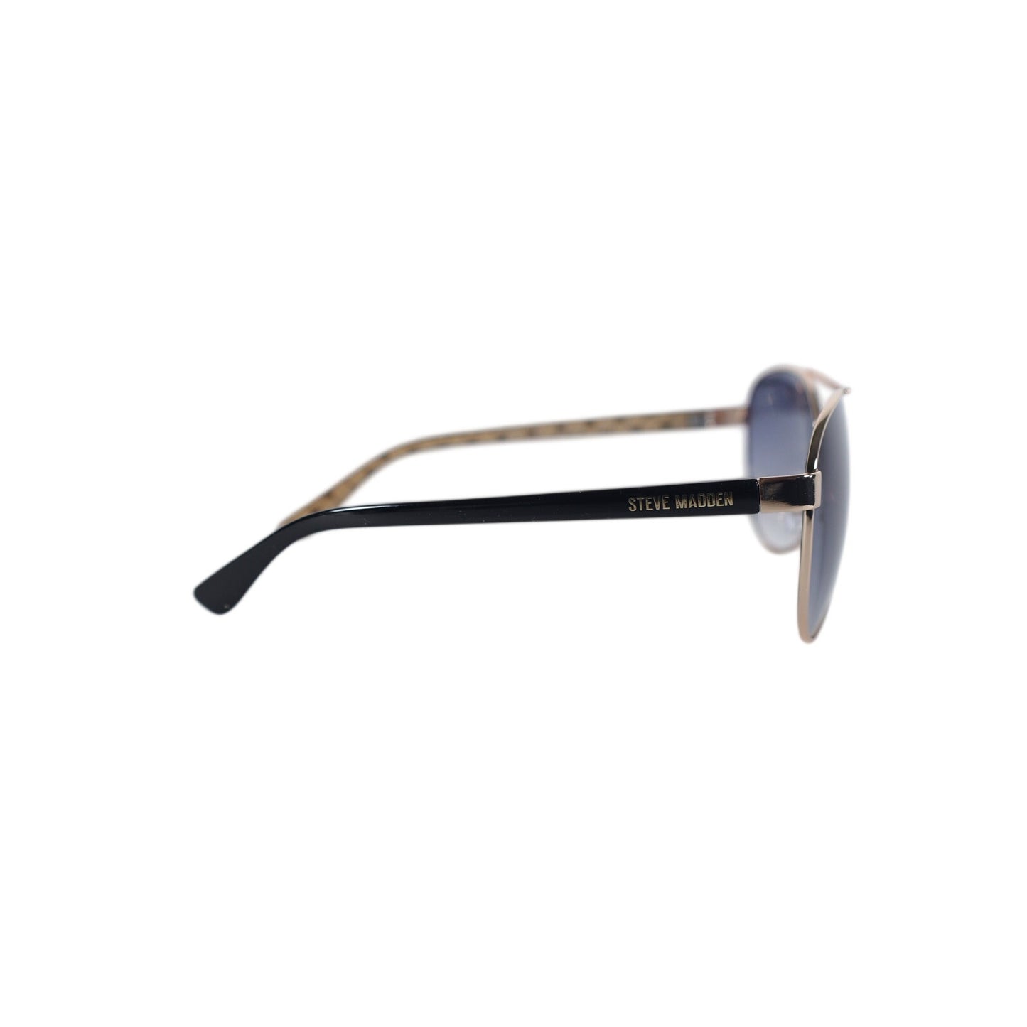 Steve Madden LANOSA Lightweight Aviator Sunglases - Gold / Gray