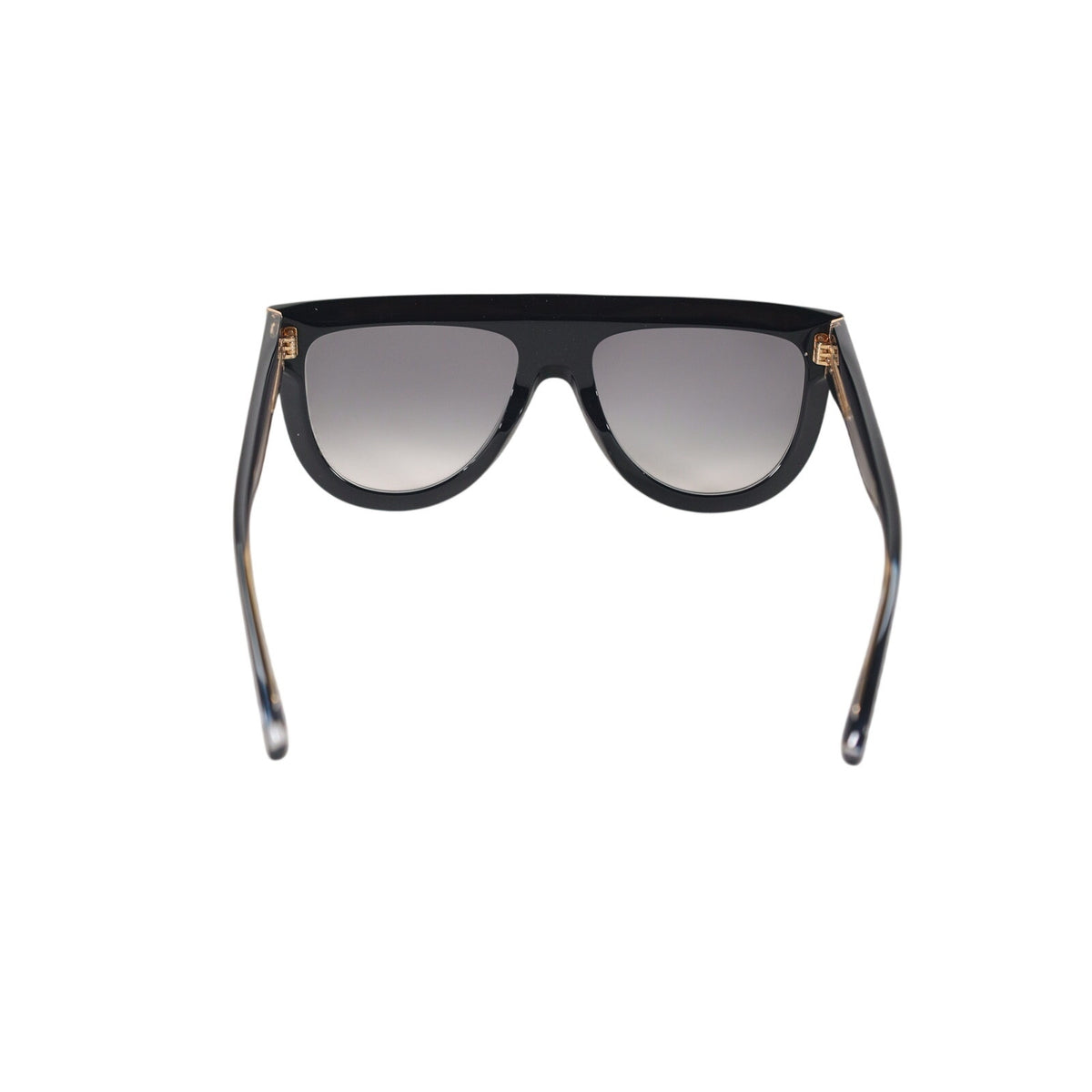 Isabel Marant Flat-Top Aviator Sunglasses – Black / Grey Gradient