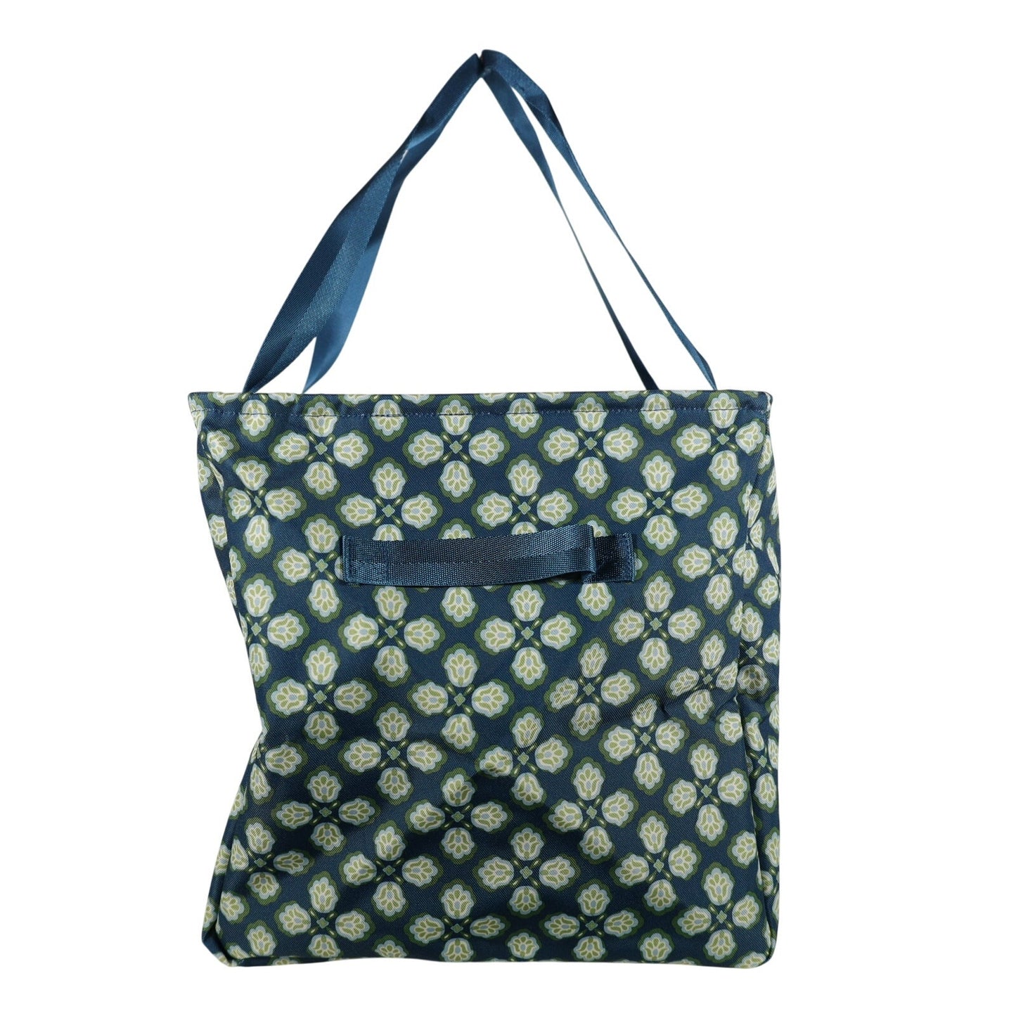 Vera Bradley Large Collapsible Storage Car Tote - Butter Cookie Medallion