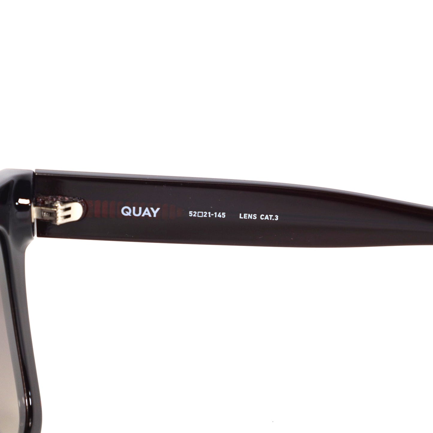 Quay Australia ICY Oversized Square Sunglasses - Espresso Brown / Brown