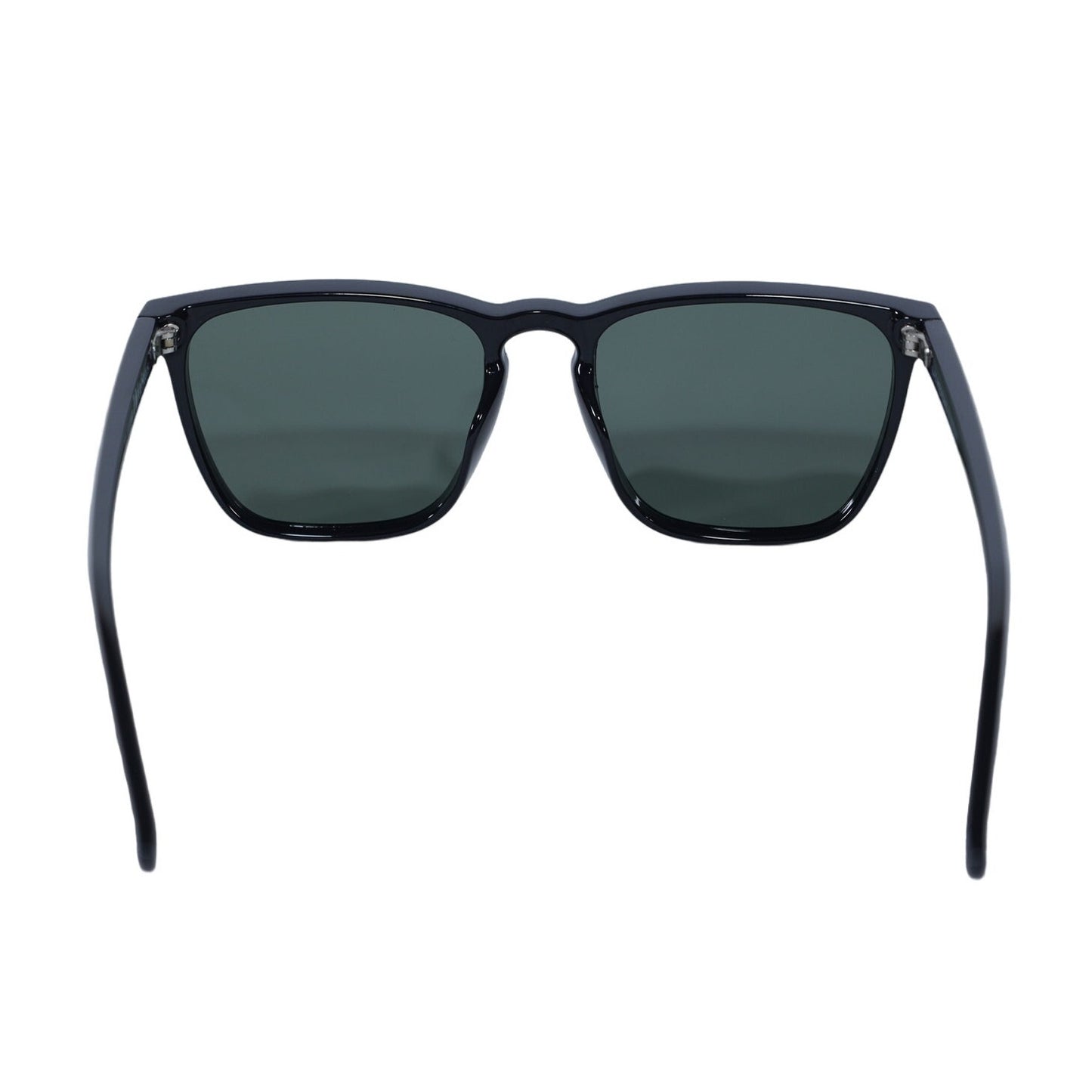 Le Specs BAD MEDICINE D Frame Square Sunglasses - Black / Khaki Green