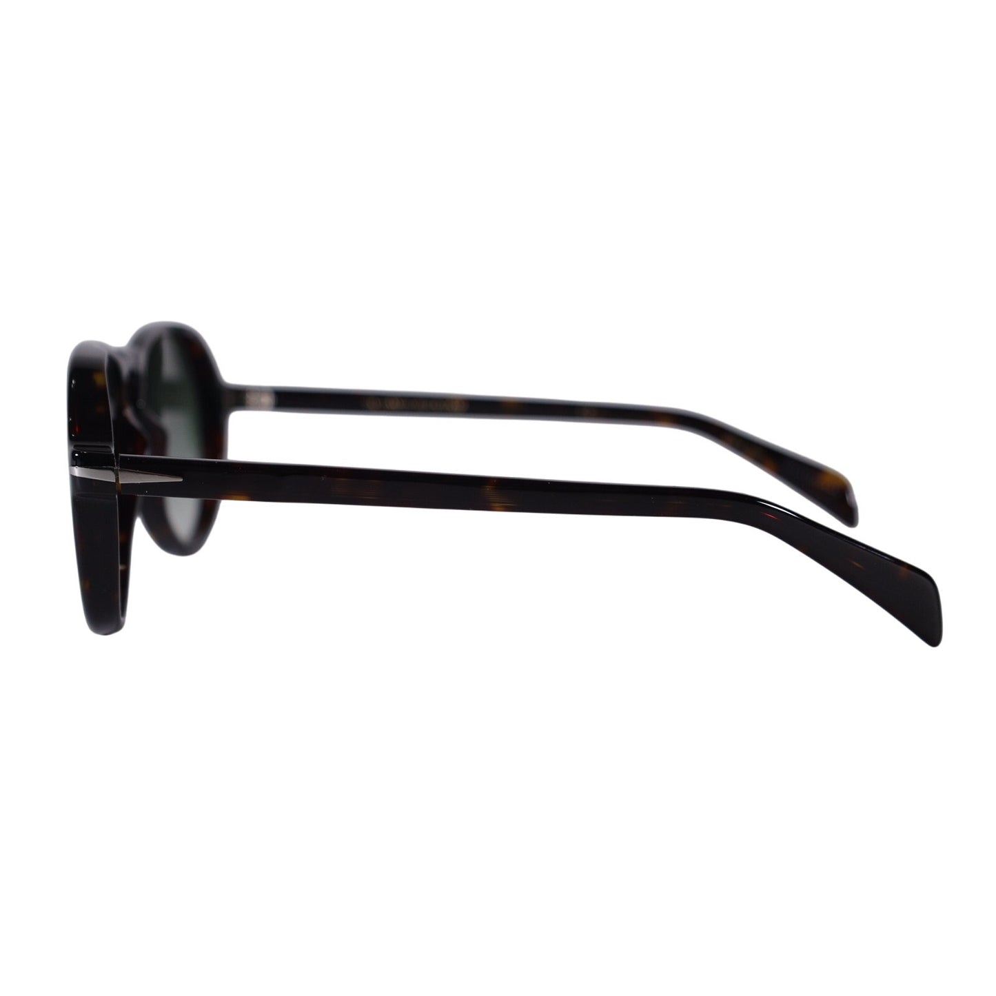 David Beckham Lightweight Aviator Sunglasses - Tortoise/Grey Green Gradient