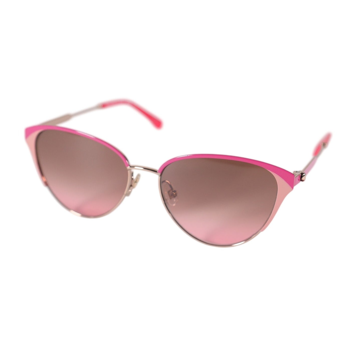 Kate Spade IANNA Cat Eye Sunglasses Women Rose Gold UV Protection