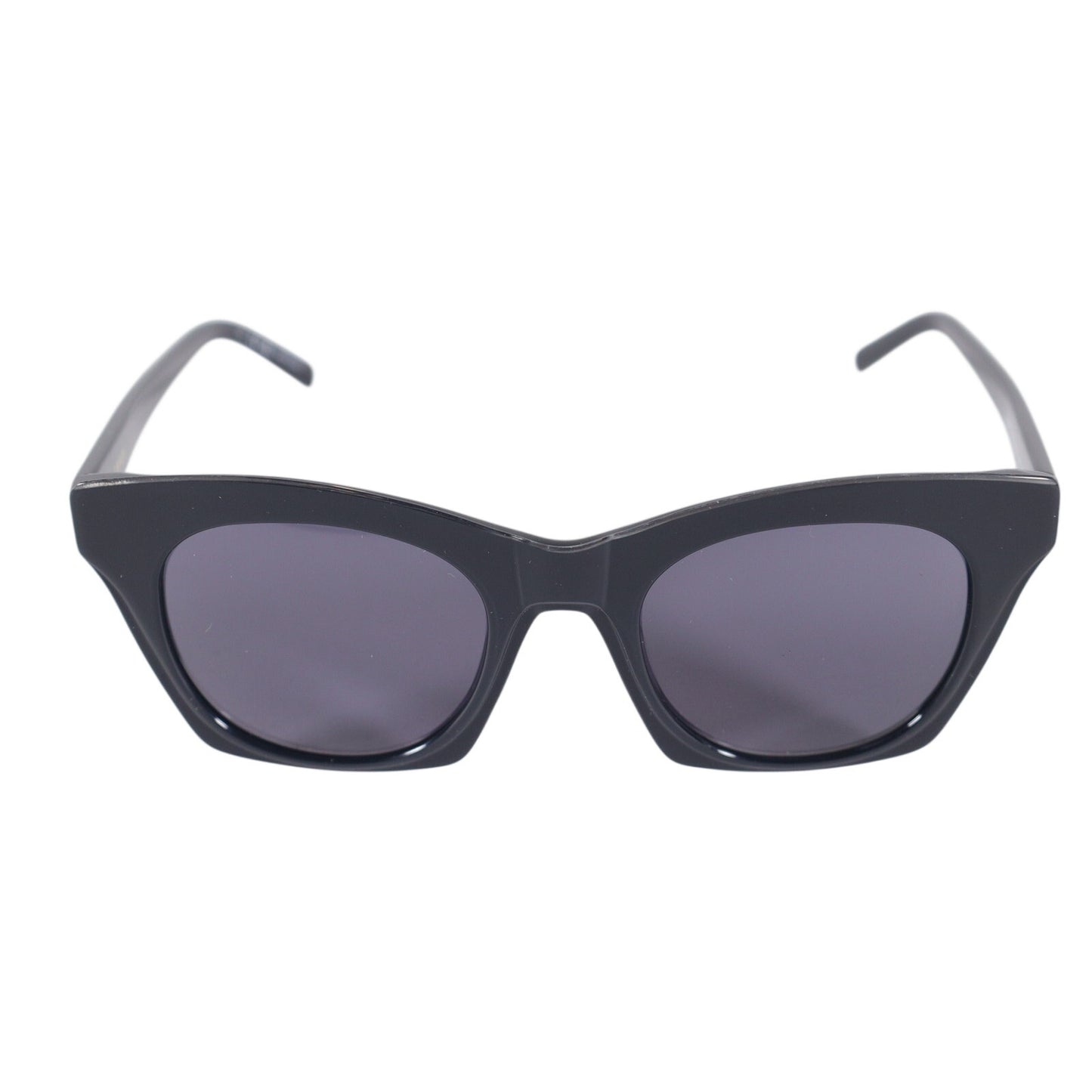 DKNY Square Cat Eye Women's Designer Sunglasses – Black / Grey
