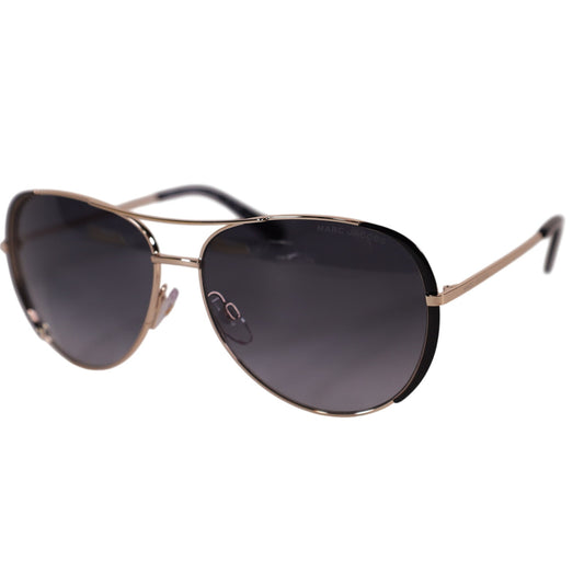 Marc Jacobs Classic Aviator Sunglasses - Gold / Black