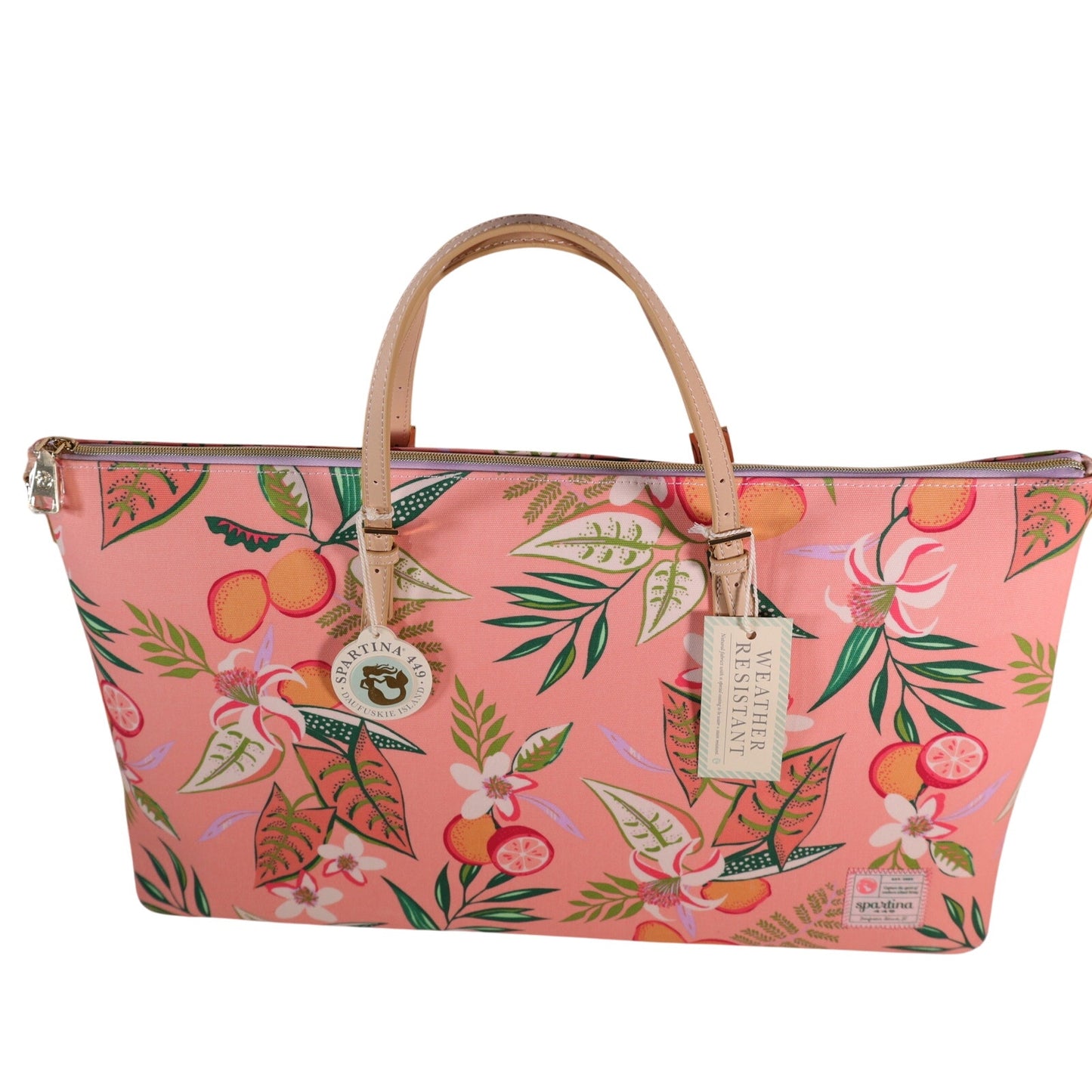 Spartina 449 Voyager Travel Duffle Bag - Pink Lemonade