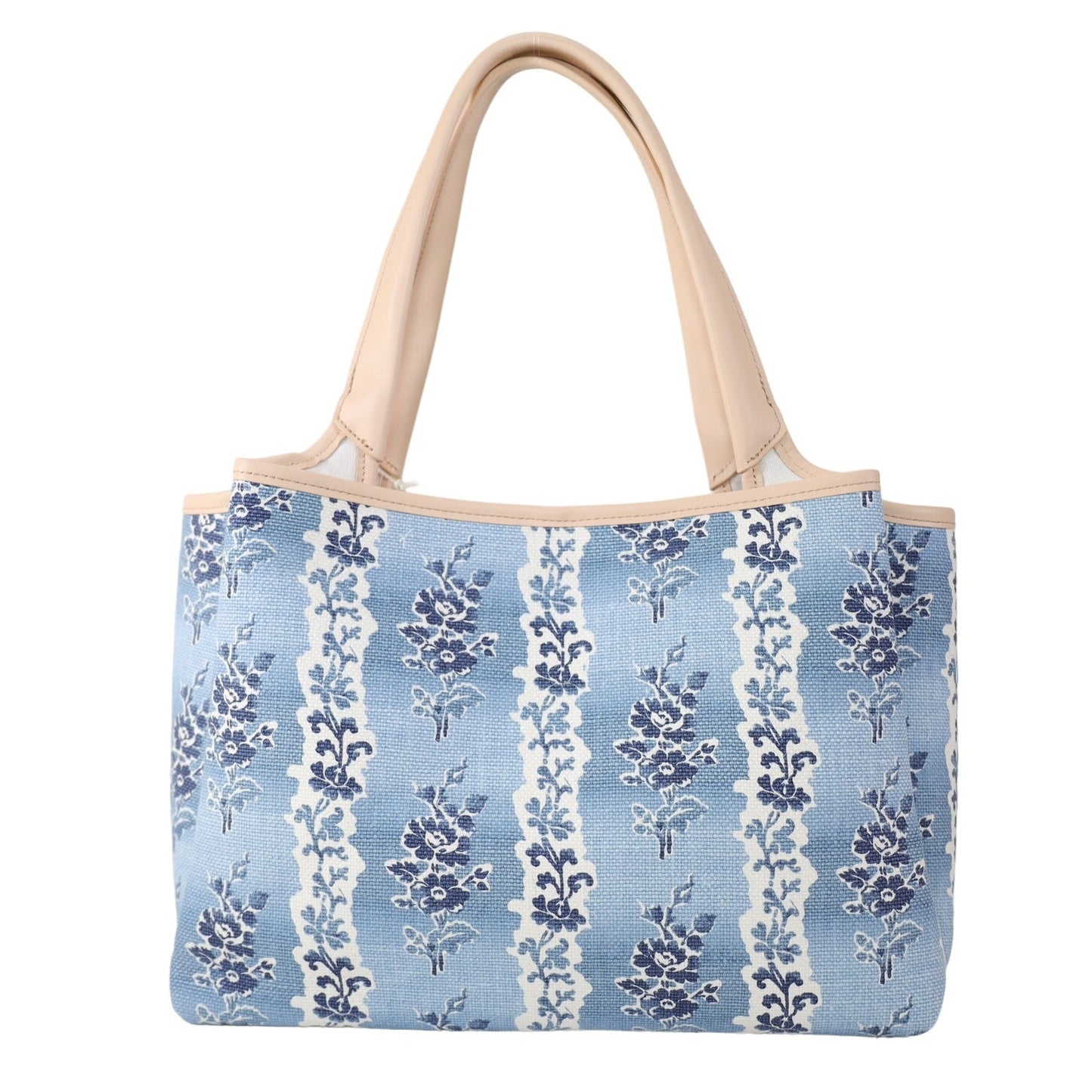 Spartina 449 Isla Tote - Peepele Song - Navy/Blue/Cream/Tan