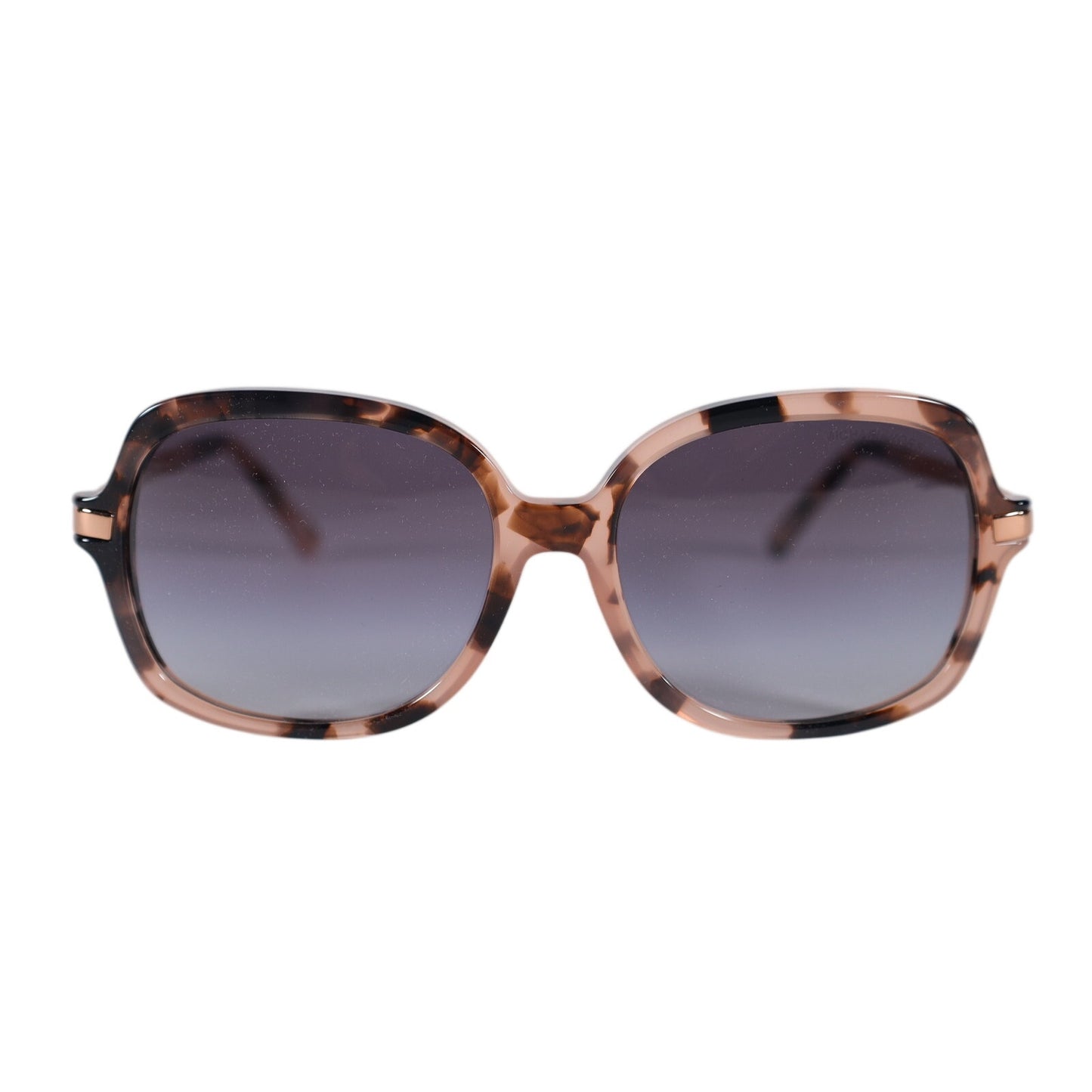 Michael Kors ADRIANNA II Oval Women's Sunglasses - Havana Gold / Grey