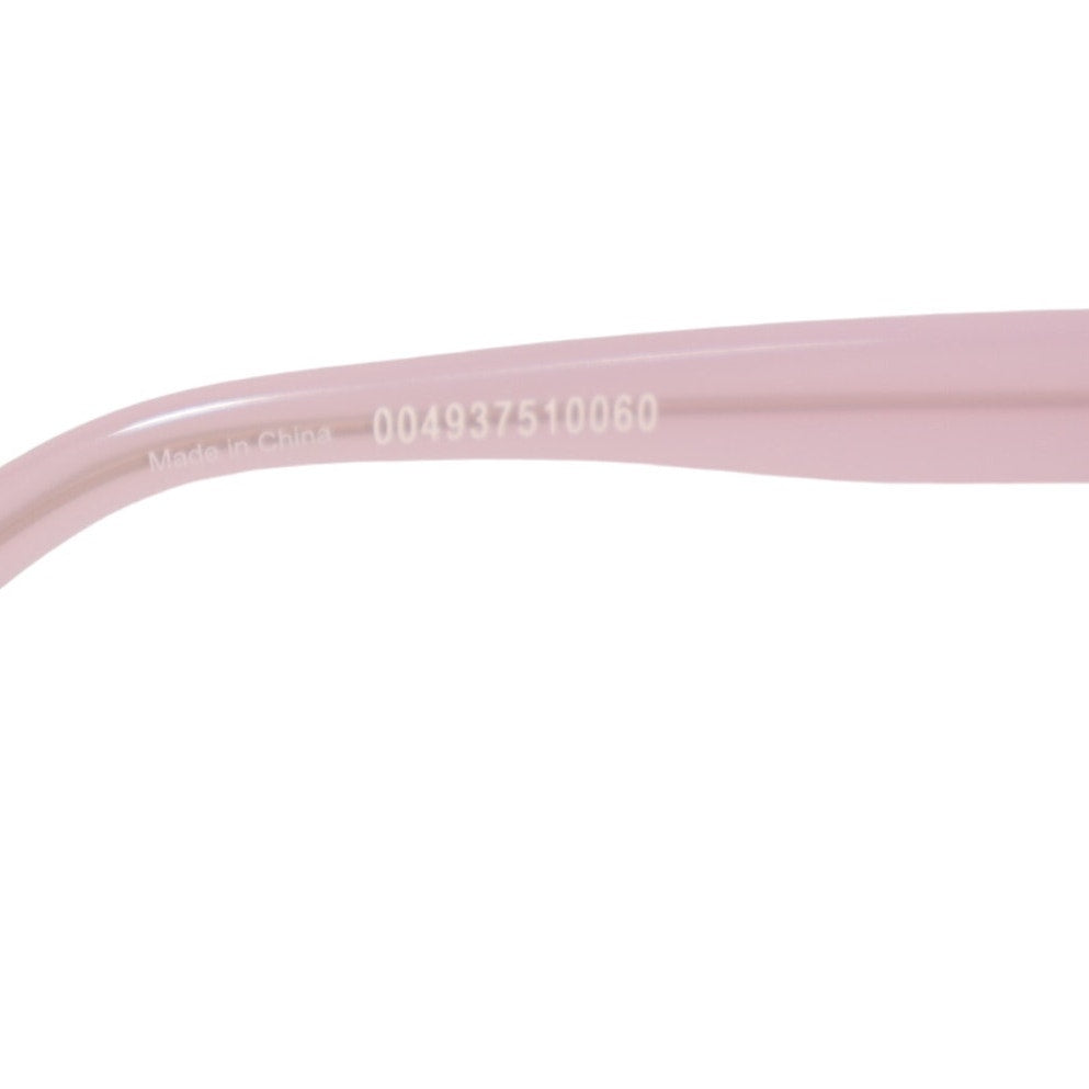 Guess Round Womens Sunglasses - Frosted Light Pink/Bordeaux Pink Mirror