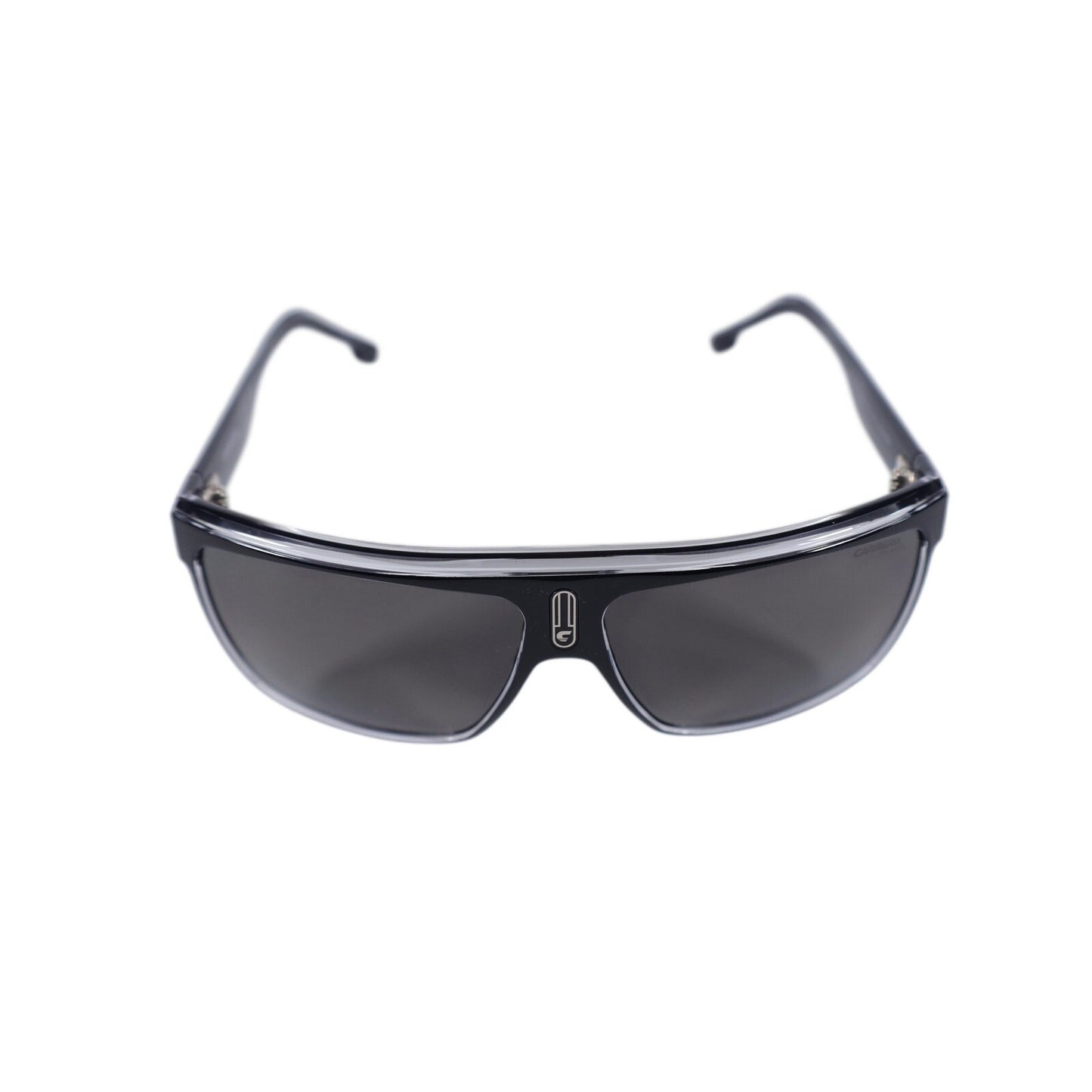 Carrera Men's Square Lightweight Sunglasses - Black Crystal/Grey Polarized