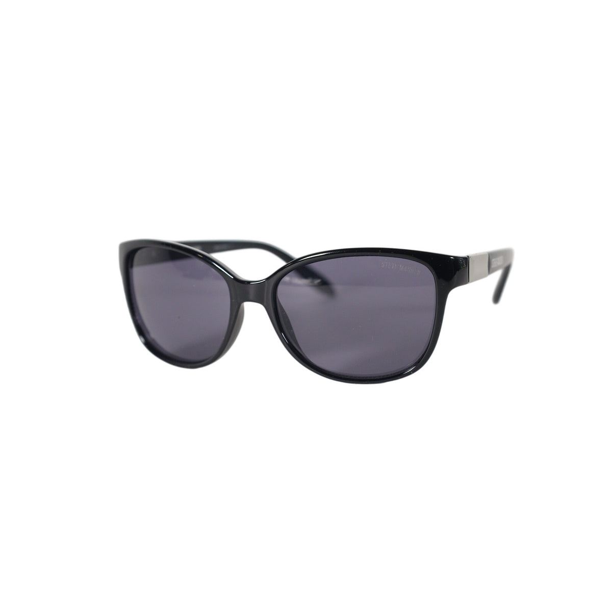 Steve Madden Oval BOBBIN Lightweight Women's Sunglasses - Black / Grey