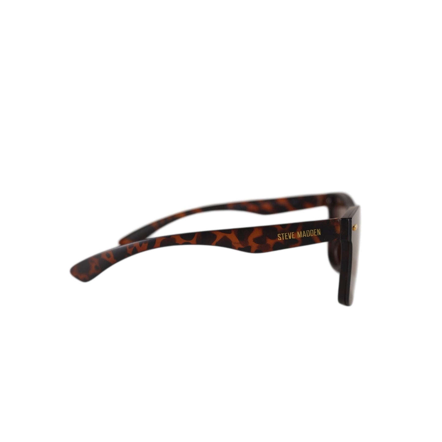 Steve Madden MARLINS Lightweight Shield Sunglasses - Tortoise / Brown