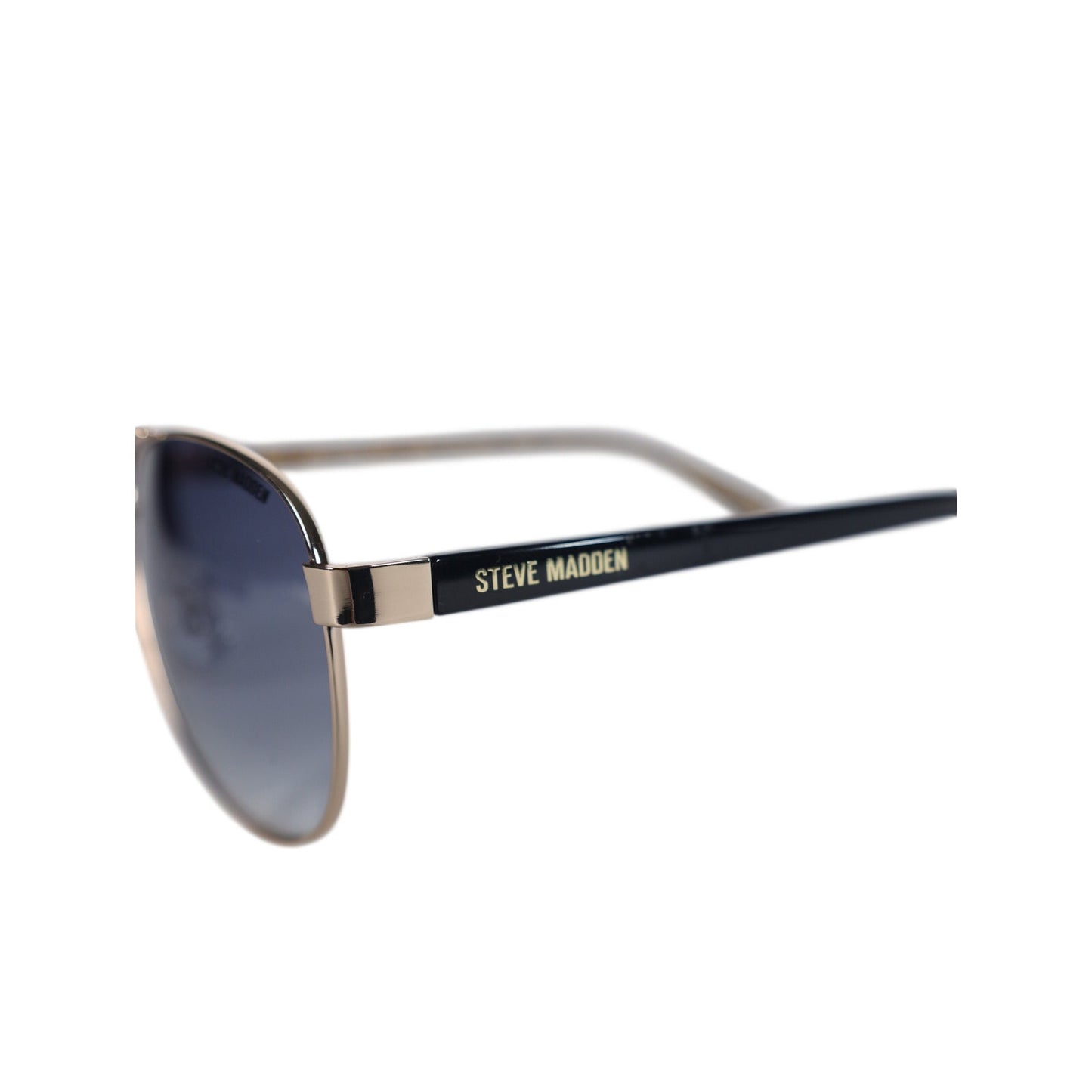 Steve Madden LANOSA Lightweight Aviator Sunglases - Gold / Gray