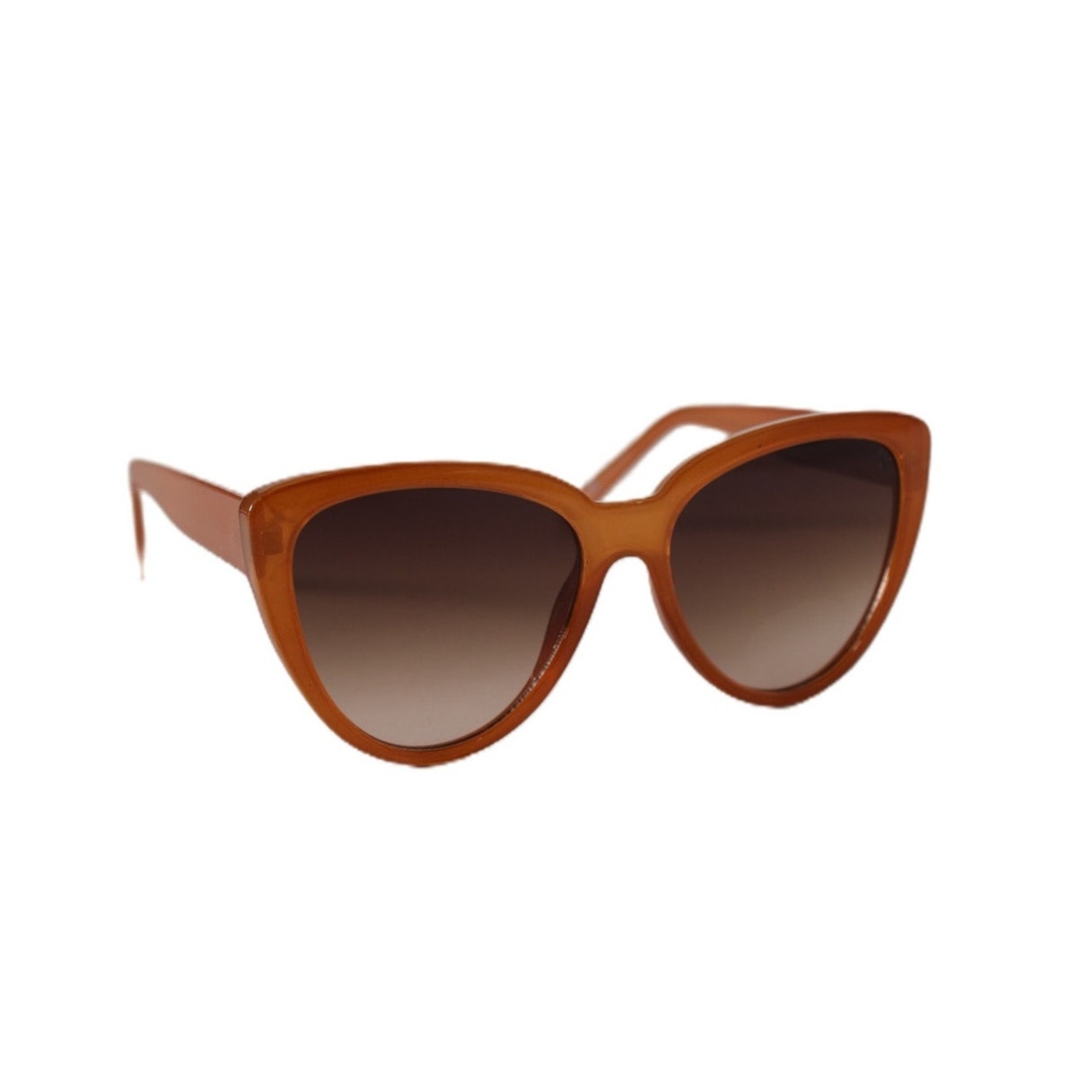 Fossil Women's Cat Eye Sunglasses - Brown / Brown Gradient