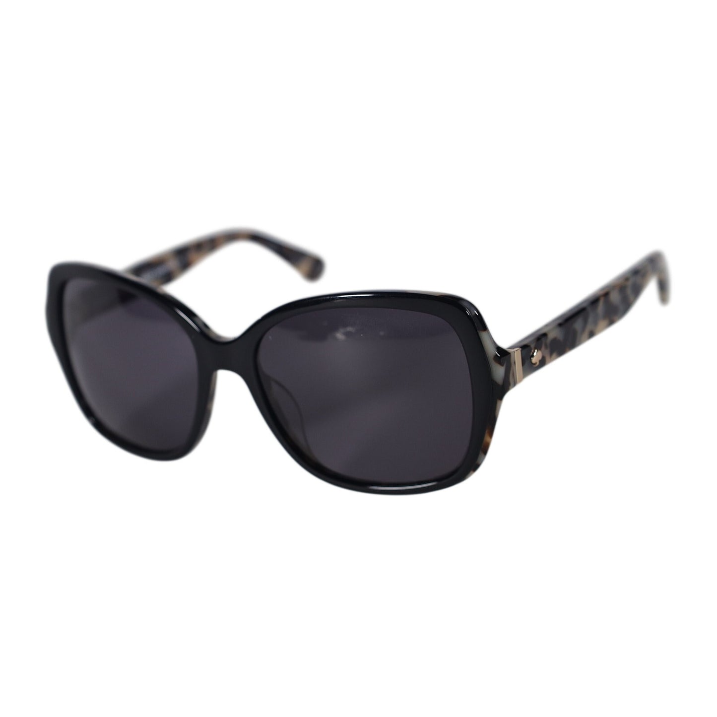 Kate Spade KARALYN Polarized Butterfly Sunglasses - Black Havana / Grey