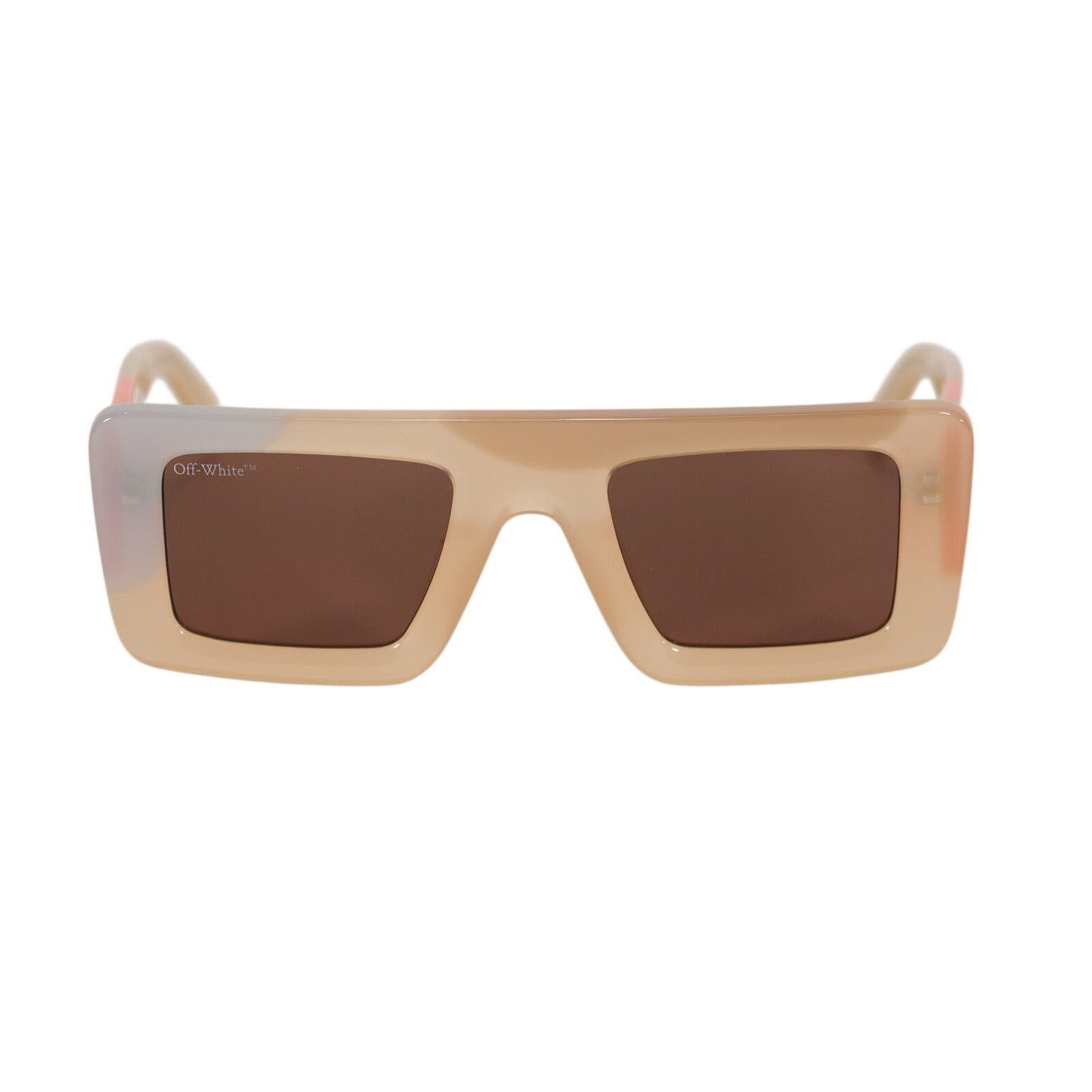 Off-White SEATTLE Square Sunglasses - Multicolor Sand