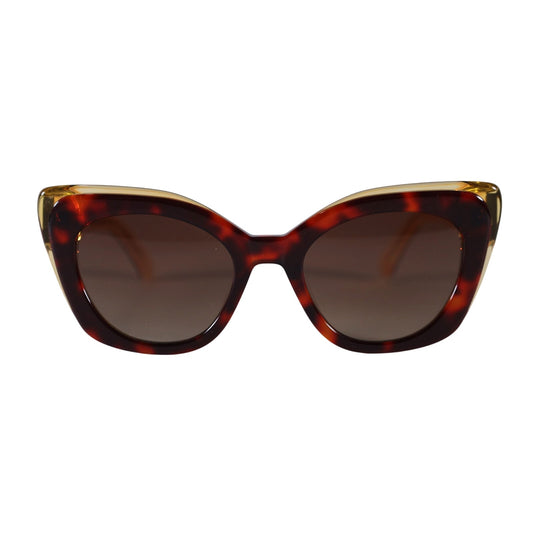 Kate Spade MARIGOLD Cat Eye Polarized Sunglasses - Havana / Brown