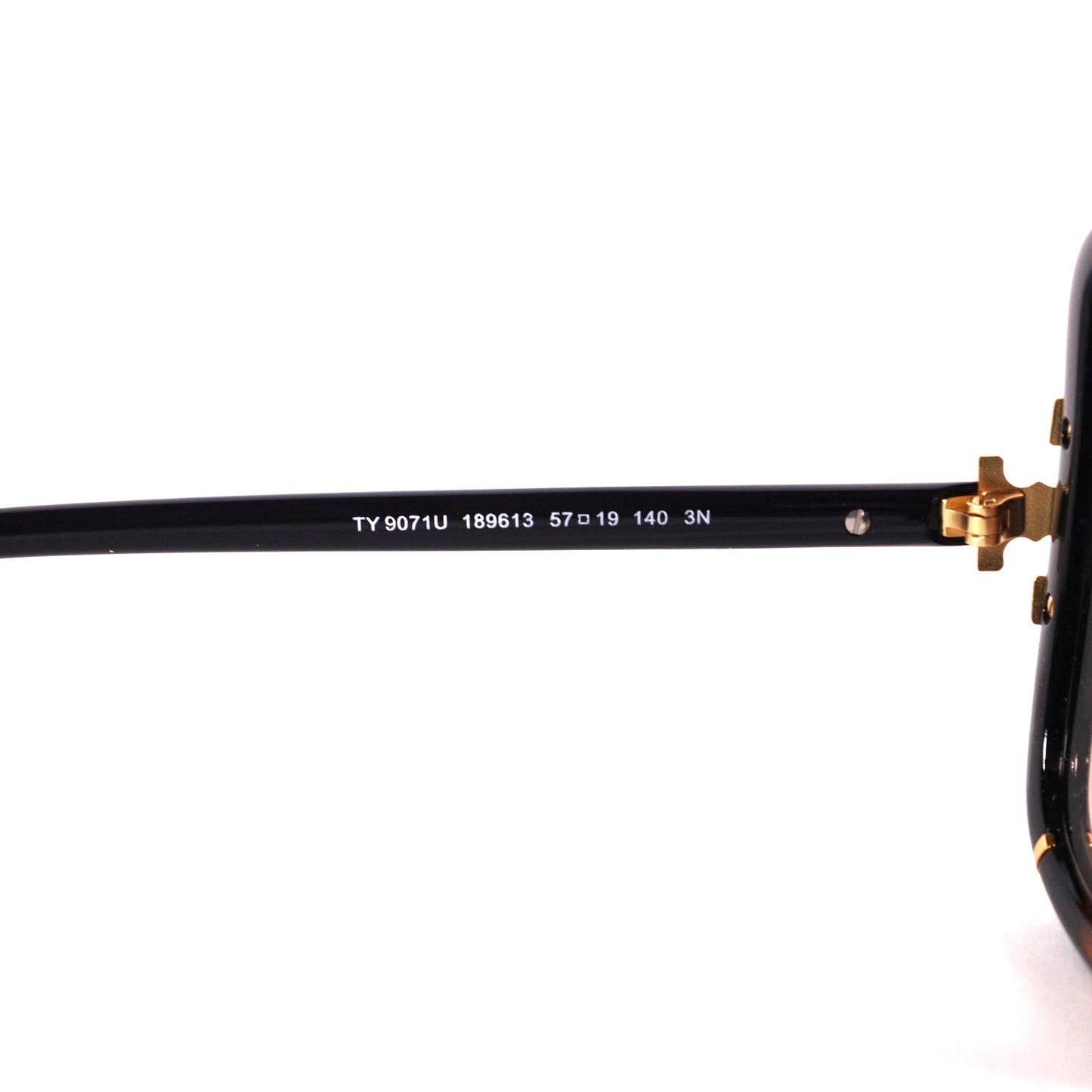 Tory Burch Eleanor Oversized Square Womens Sunglasses-Dark Tortoise/Brown