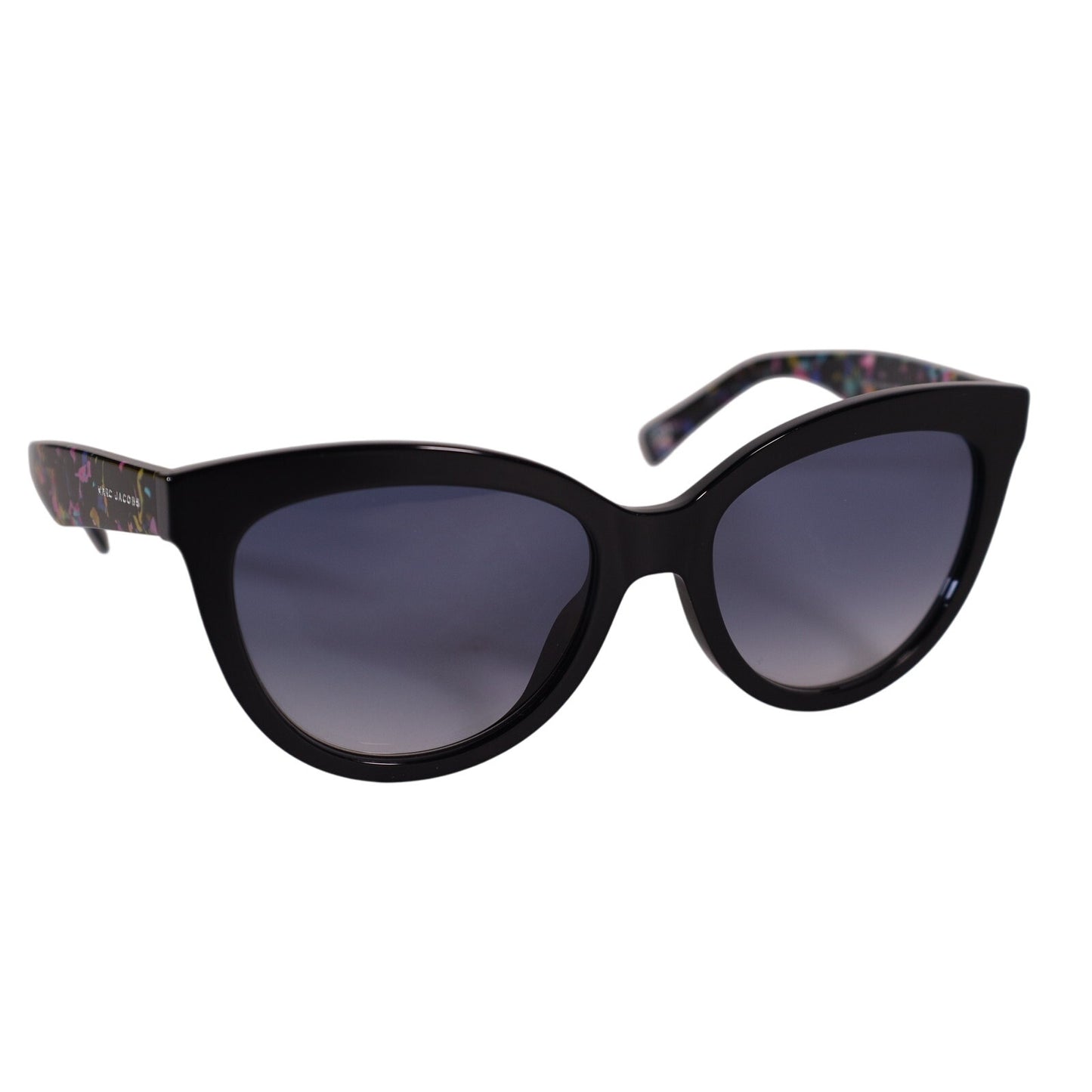 Marc Jacobs Cat Eye Womens Sunglasses - Black / Multicolor