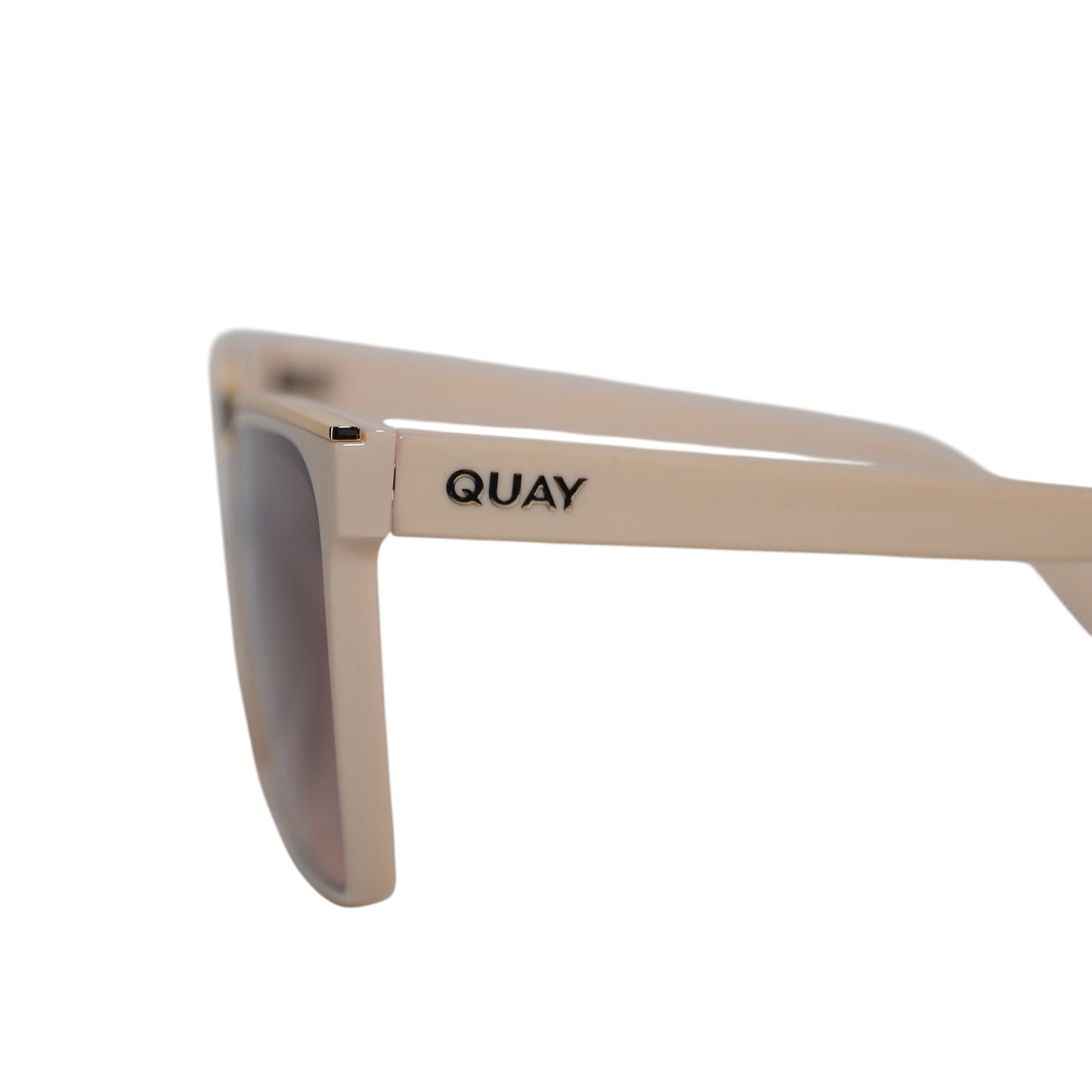 Quay Australia LEVEL UP Square Sunglasses - Champagne / Brown Fawn