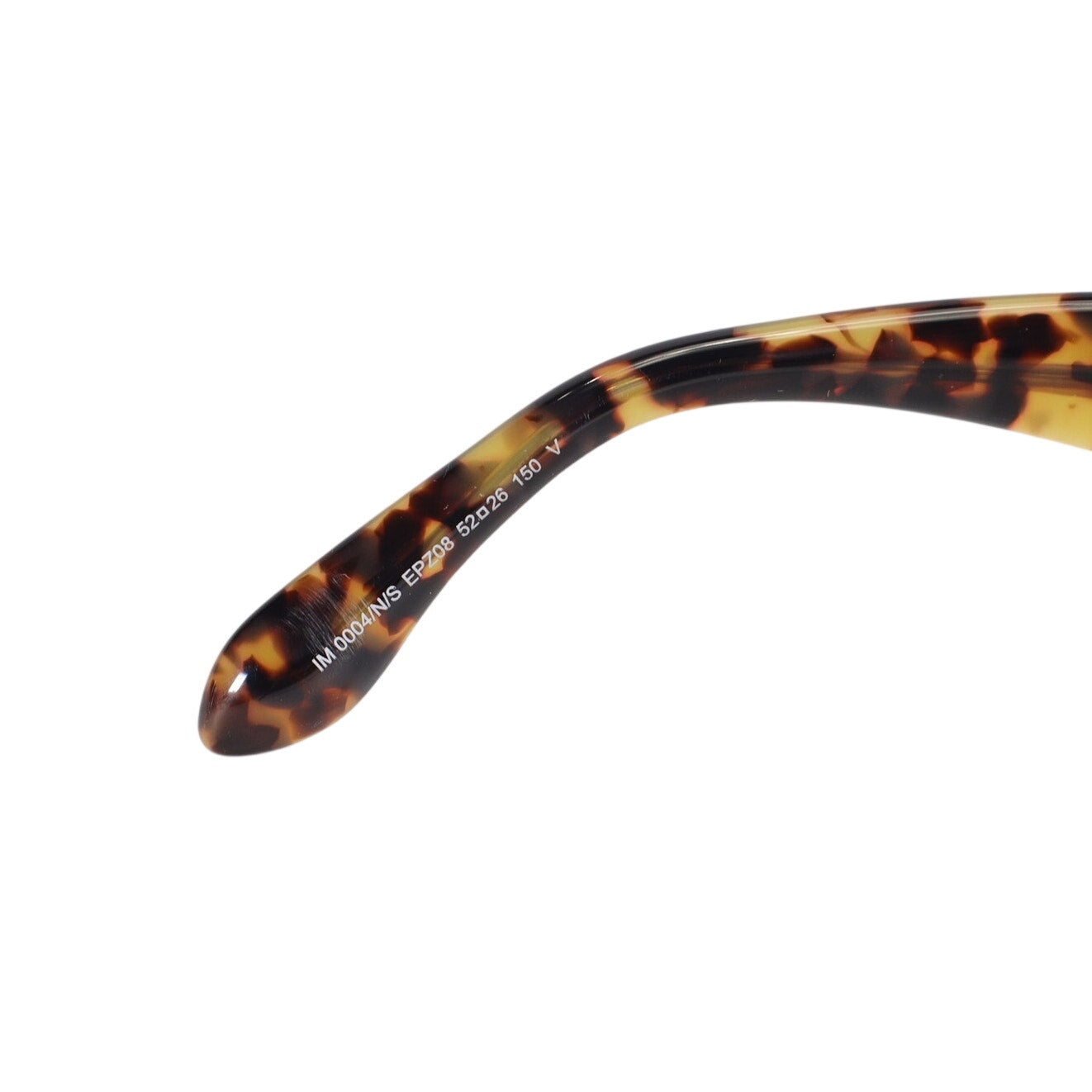 Isabel Marant Oversized Square Womens Sunglasses-Yellow Havana/Blue Gradient