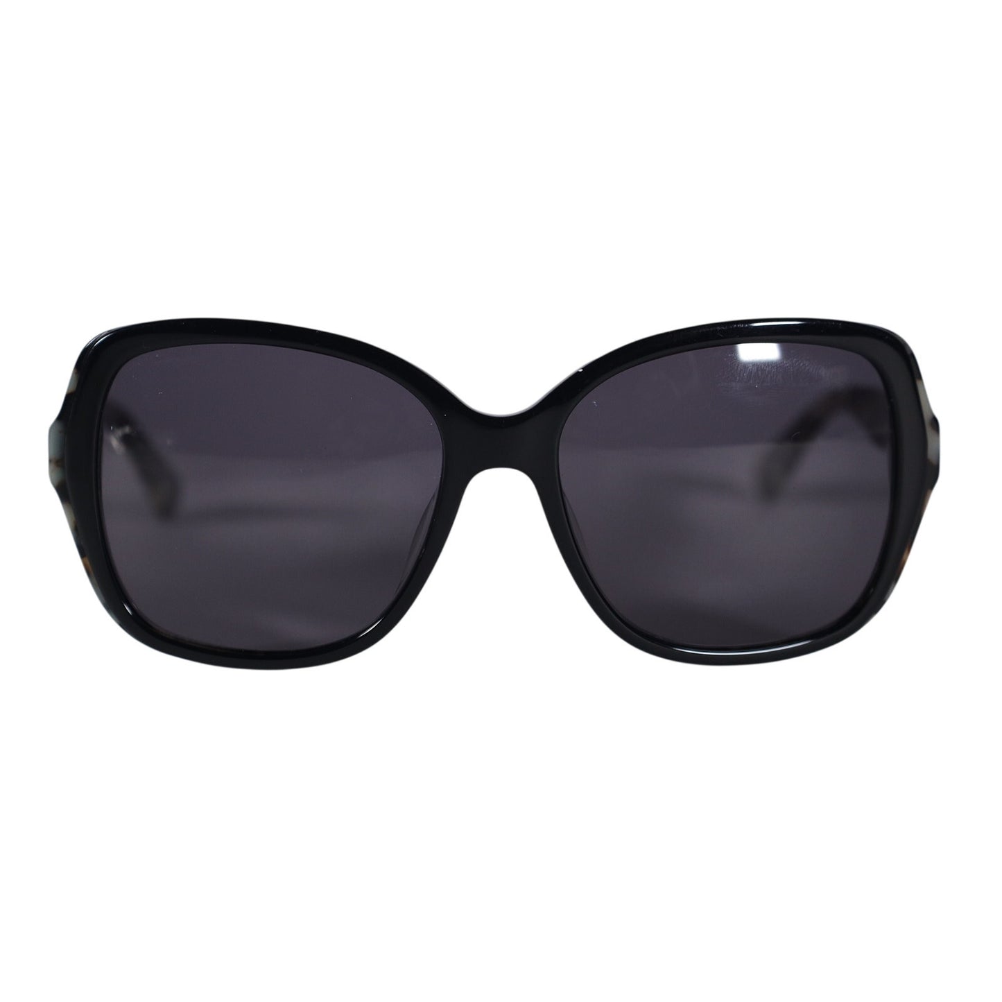 Kate Spade KARALYN Polarized Butterfly Sunglasses - Black Havana / Grey
