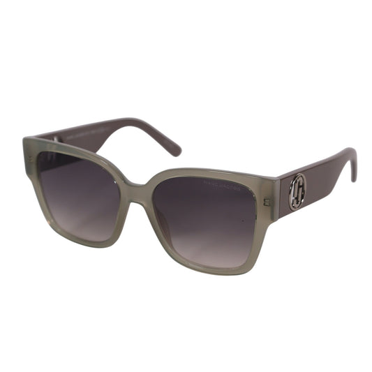 Marc Jacobs Square Womens Sunglasses - Sage / Grey Gradient
