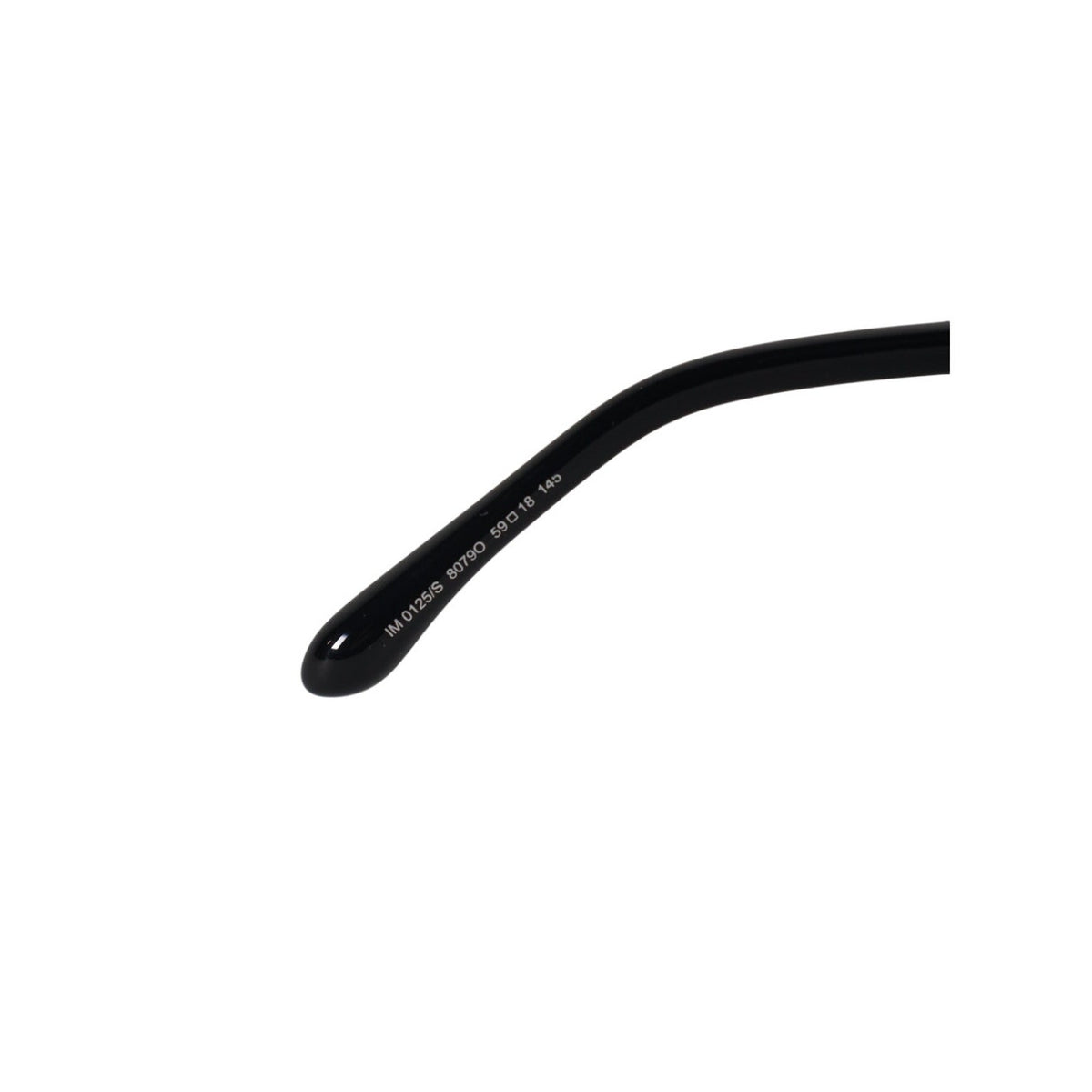 Isabel Marant Square Designer Sunglasses - Shiny Black / Grey Gradient