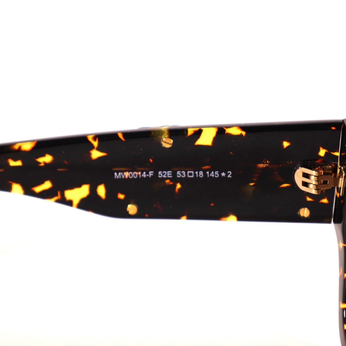 MCM Rectangle Sunglasses - Dark Havana / Brown