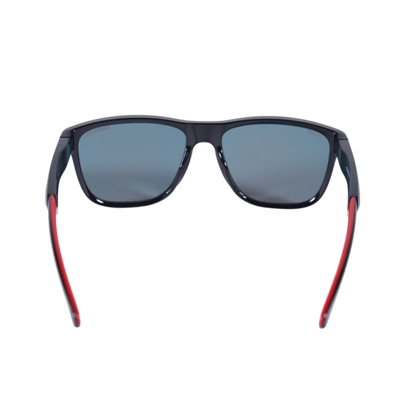 Carrera x Ducati Square Lightweight Sunglasses - Black Frame/Red Mirrored