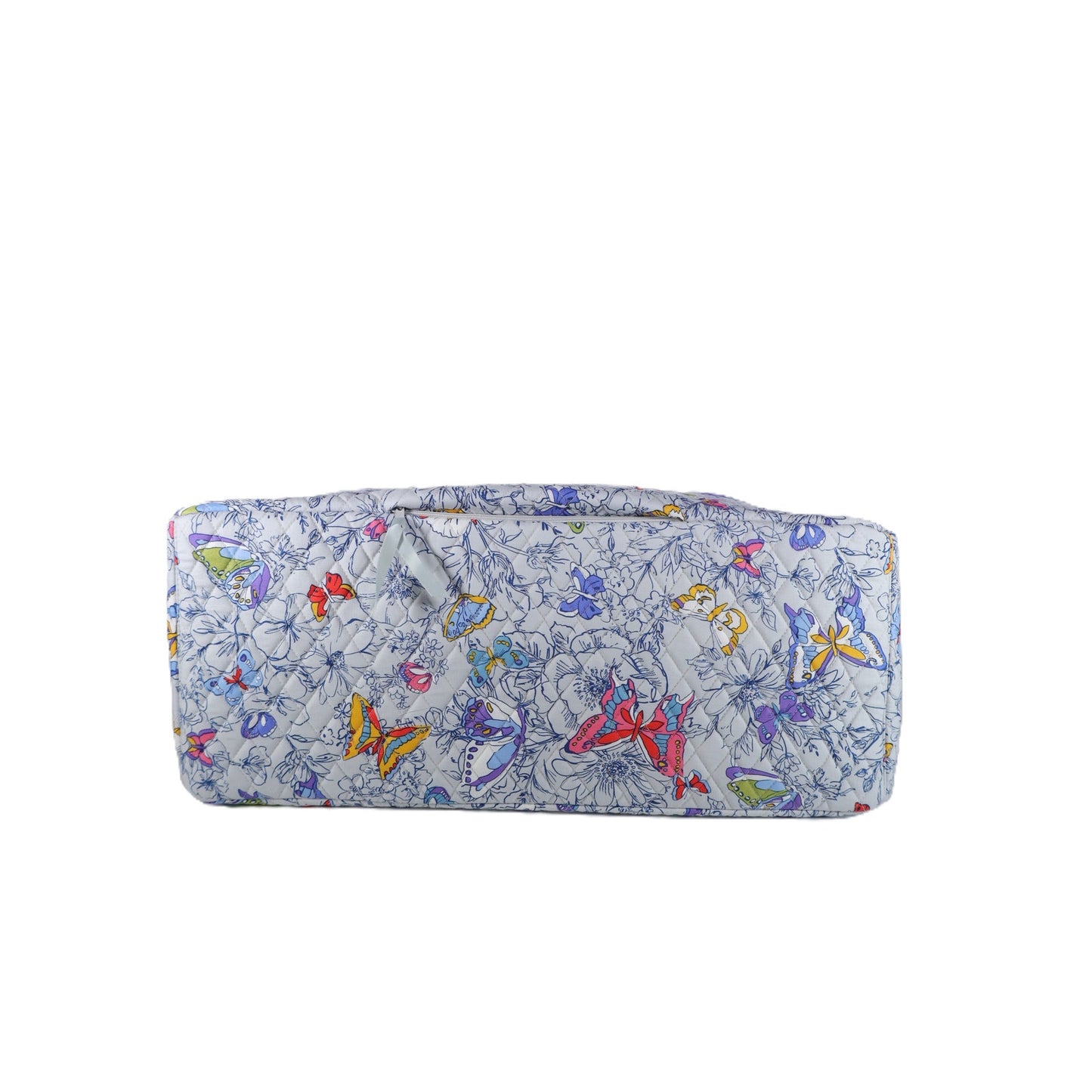 Vera Bradley Large Cotton Quilted Weekender Travel Bag - Butterflies
