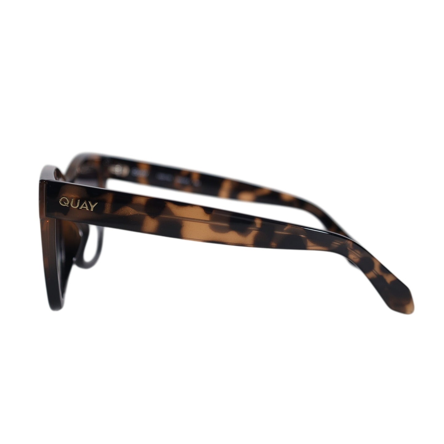 Quay Australia AFTER HOURS Women's Sunglasses - Tortoise Black/Black Fade