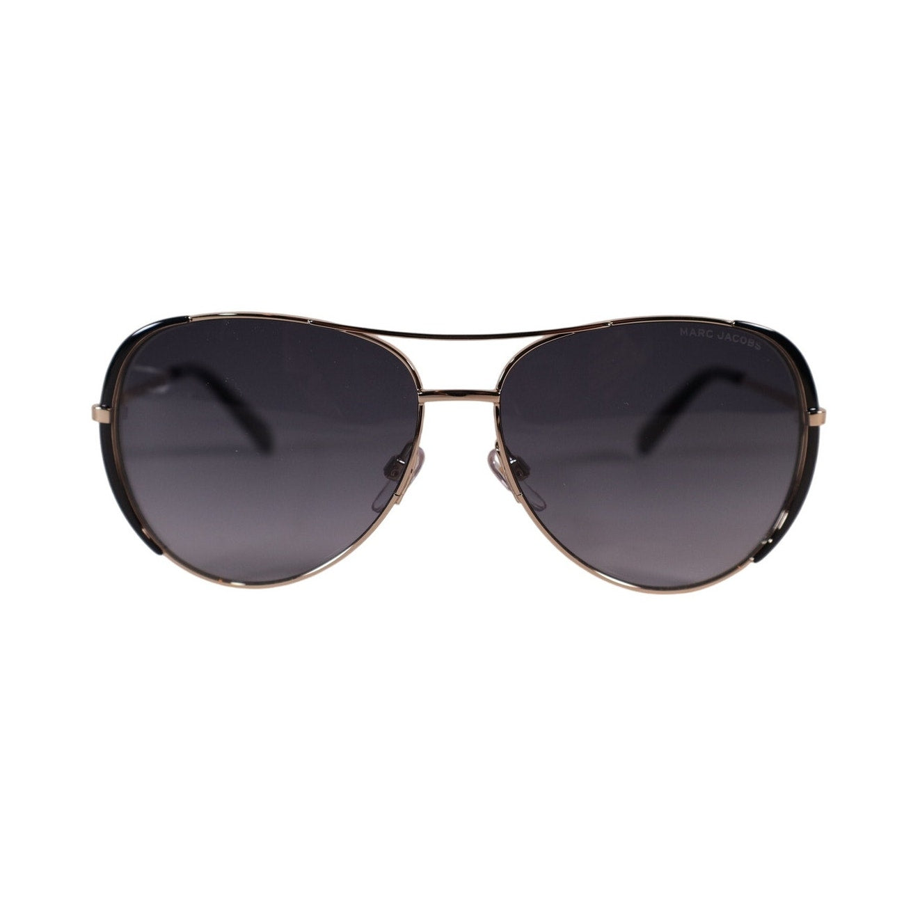 Marc Jacobs Pilot Aviator Sunglasses - Gold / Black