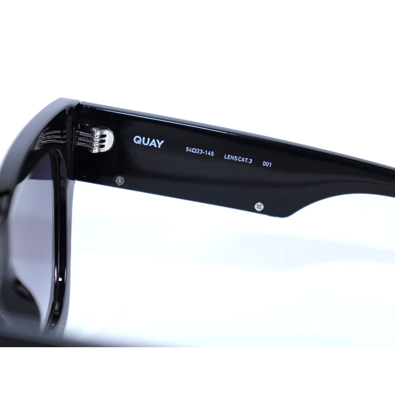 Quay Australia BY THE WAY Womens Sunglasses - Black/Smoke