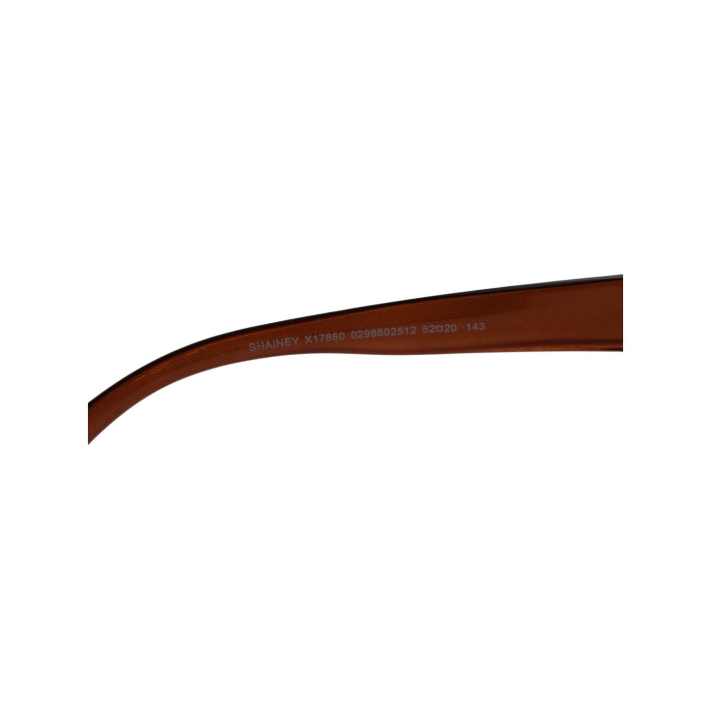 Steve Madden SHAINEY Cat Eye Women's Sunglasses - Transparent Chocolate Brown/Brown