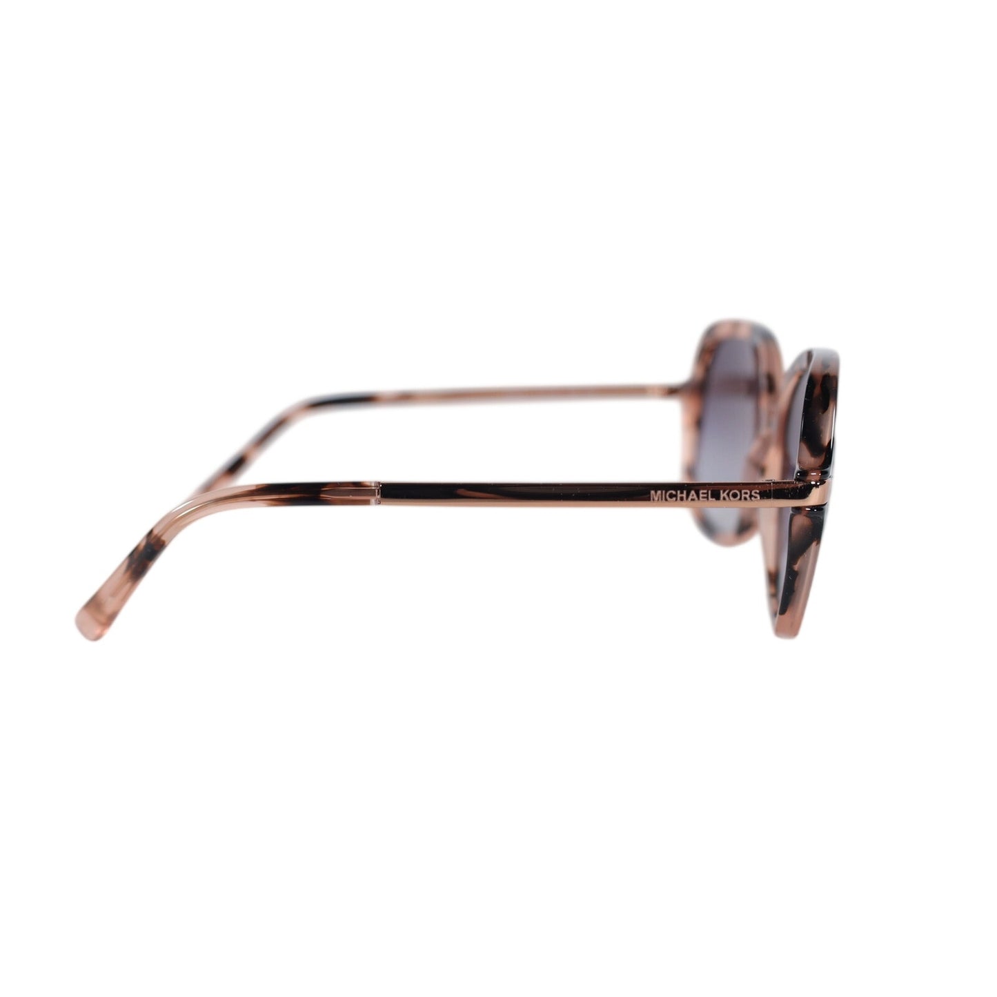 Michael Kors ADRIANNA II Oval Women's Sunglasses - Havana Gold / Grey