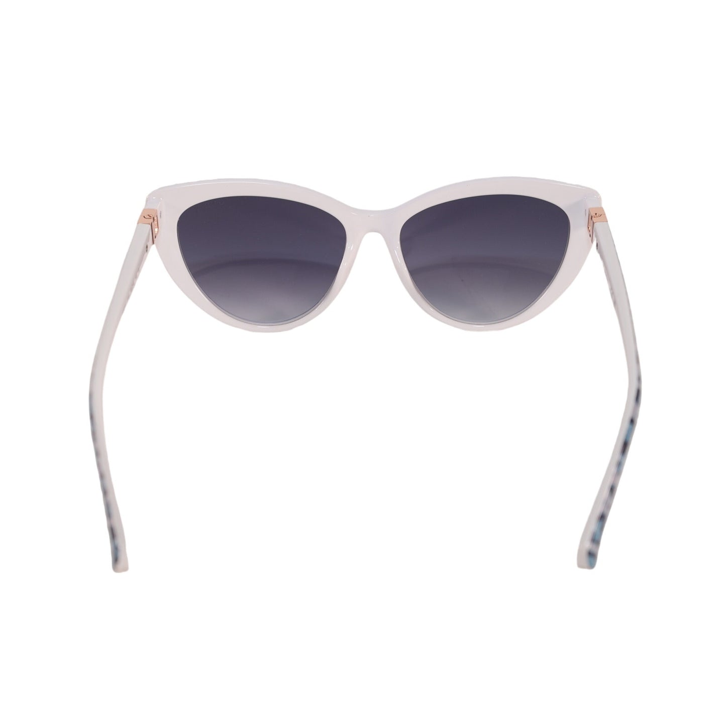 Guess Cat Eye Womens Sunglasses - White/Blue Gradient