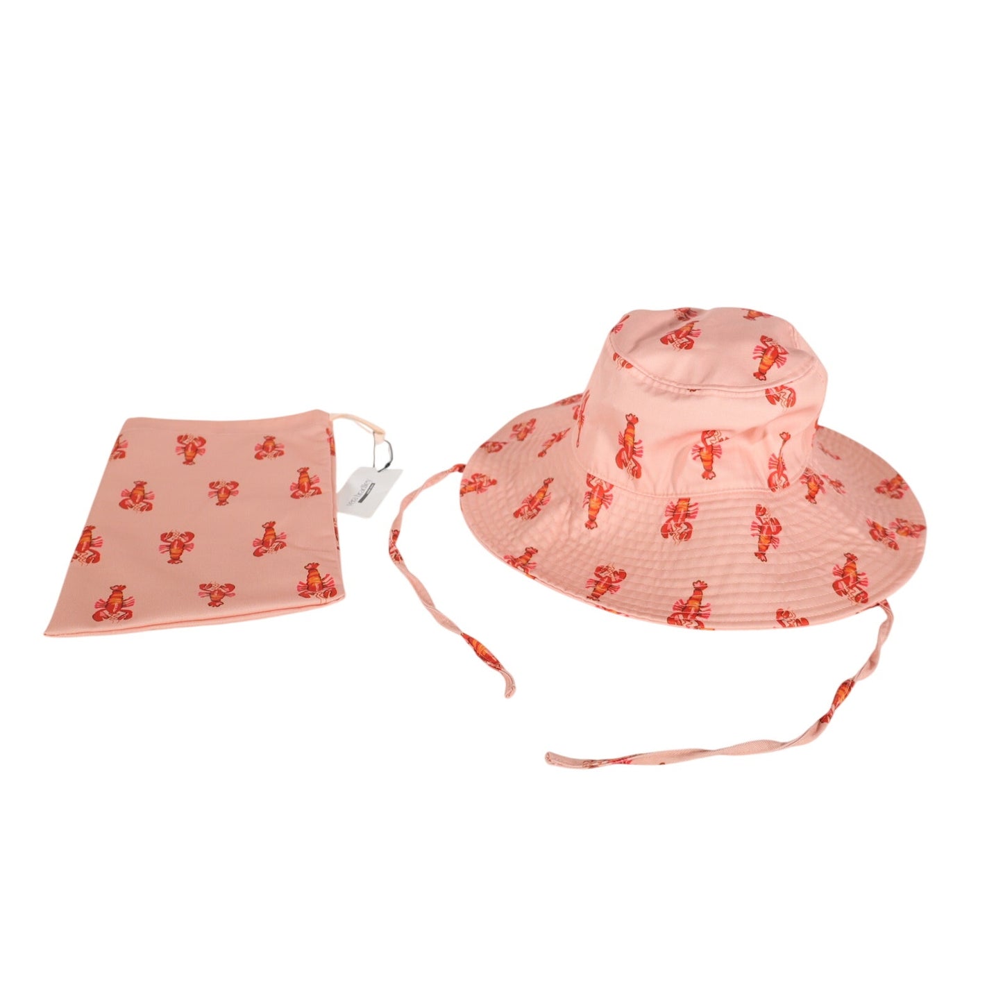 Vera Bradley Essential Packable Sun Bucket Hat - Lobster Clause