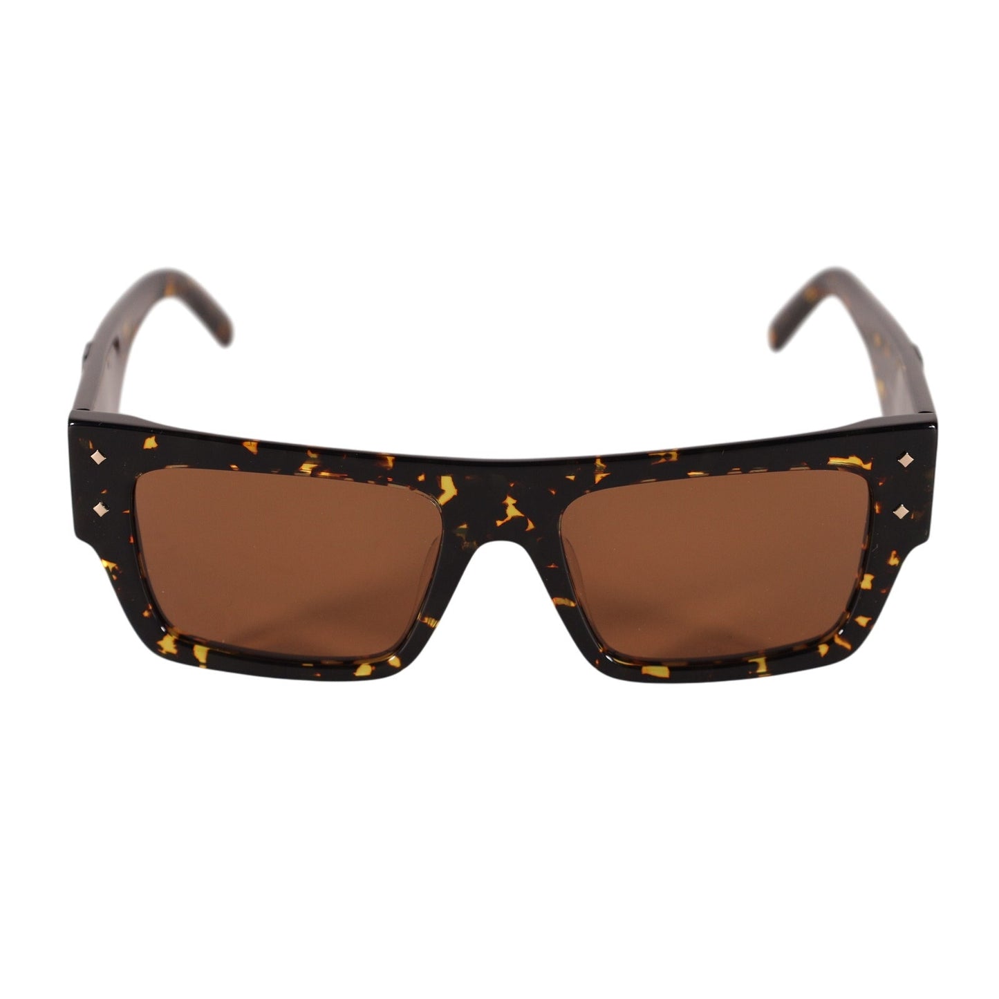 MCM Rectangle Sunglasses - Dark Havana / Brown