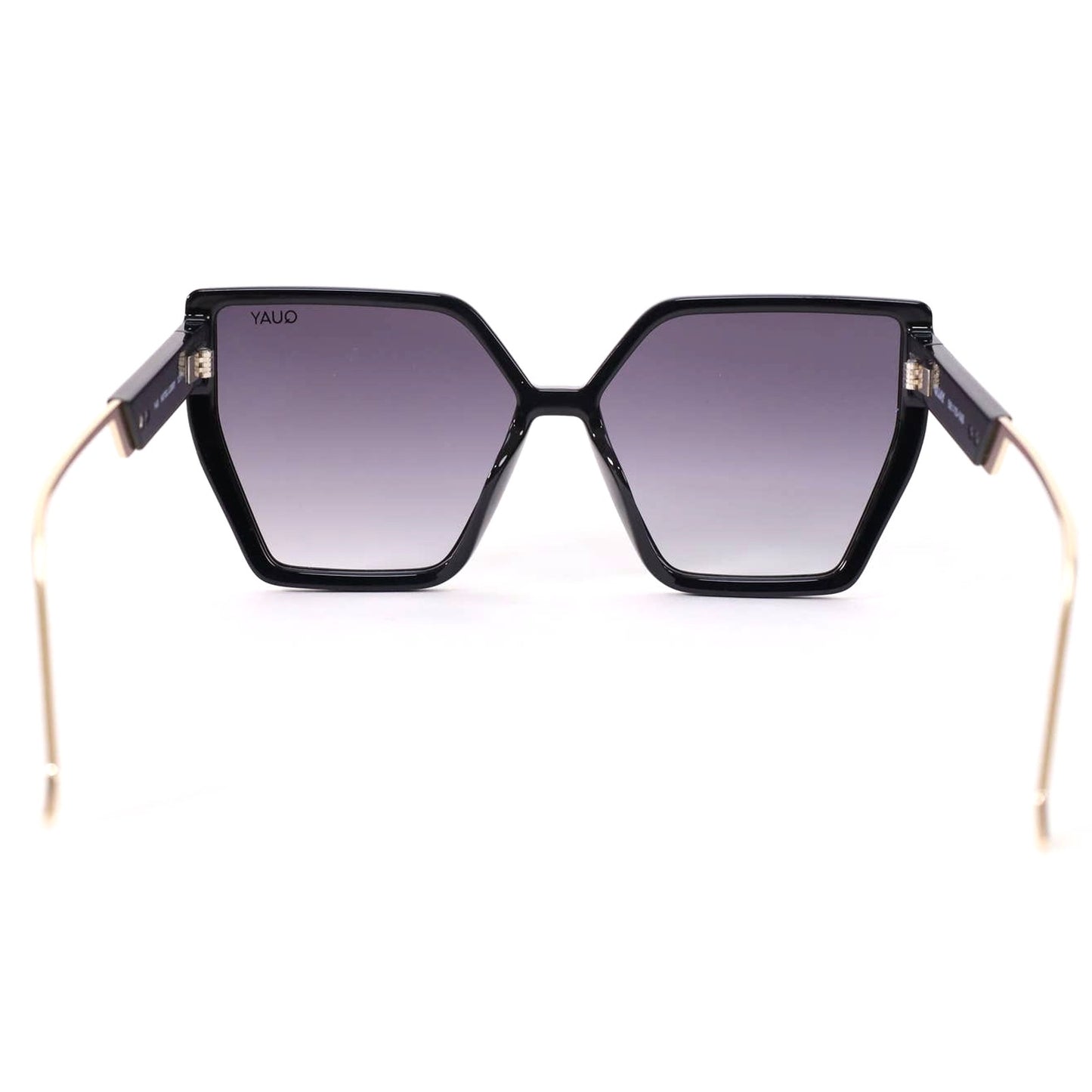 Quay Australia HOTEL LOBBY Oversized Womens Sunglasses - Black/Smoke