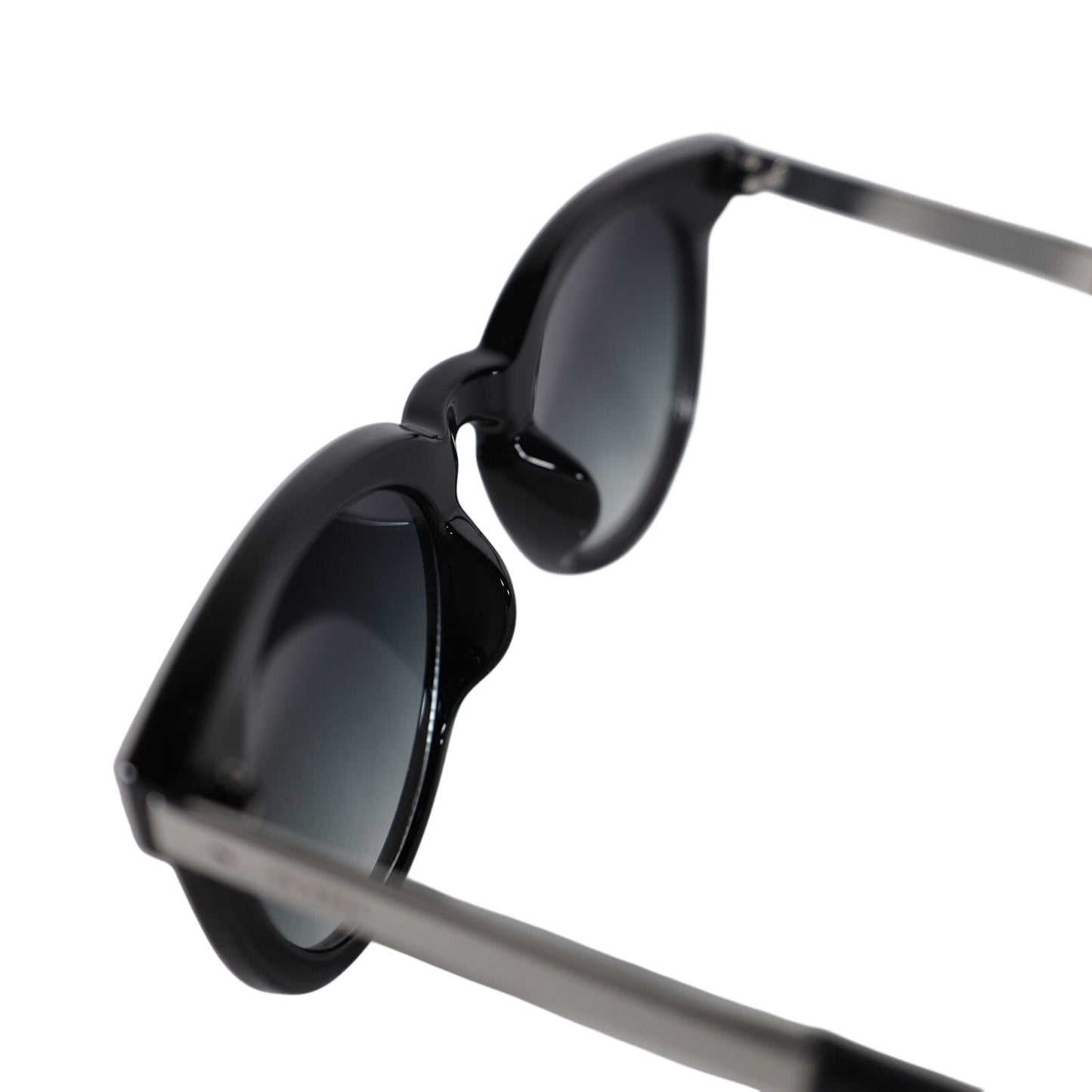 Fossil Round Women’s Sunglasses – Black / Grey